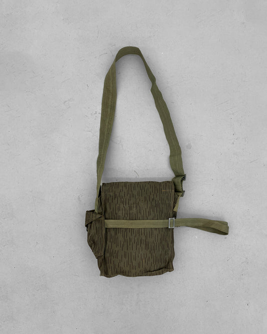 Vintage 1960s NVA Camo Gas Mask UTV Bag Green