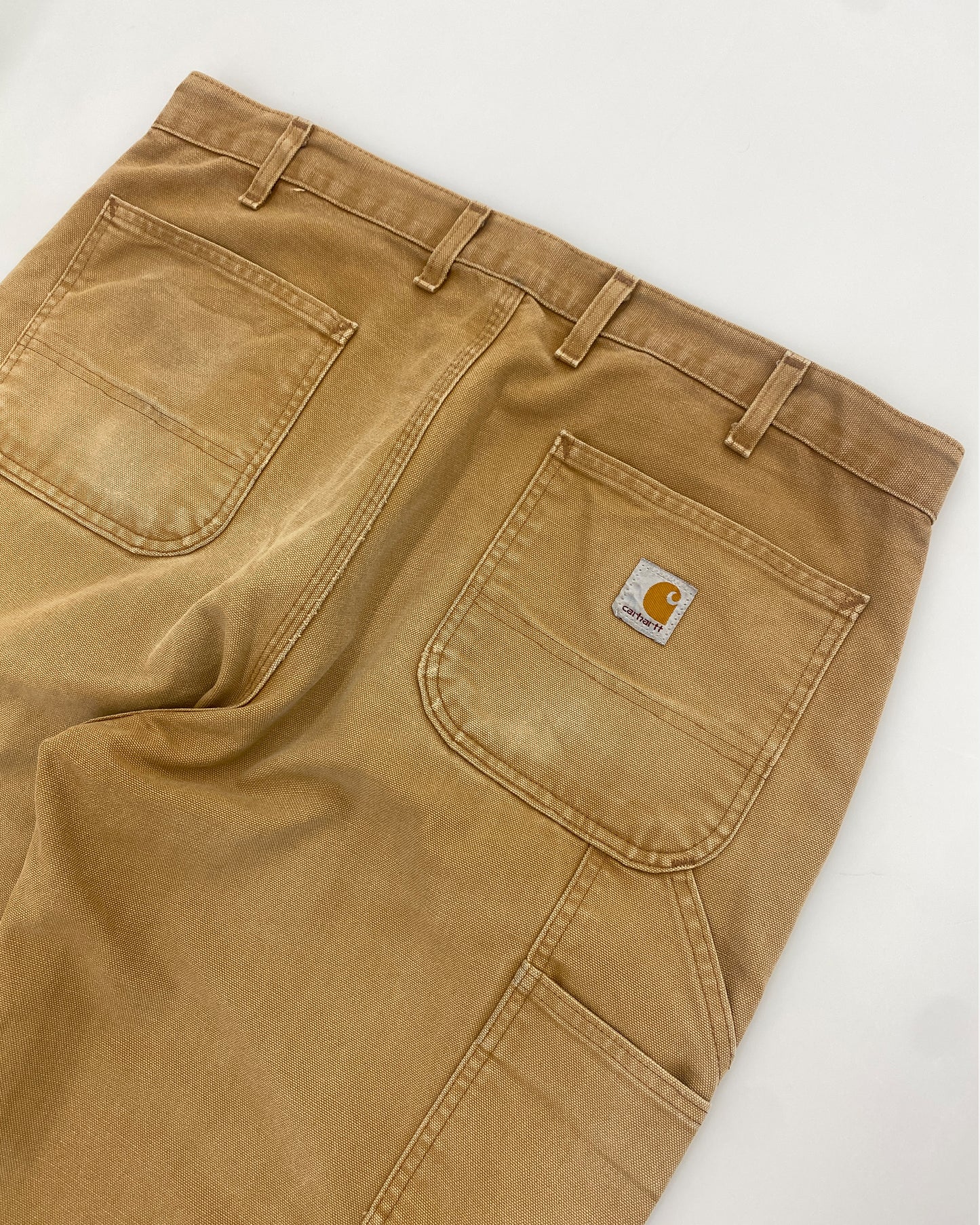 Carhartt WIP 2000s Straight Fit Dungaree Pants Hamilton Brown