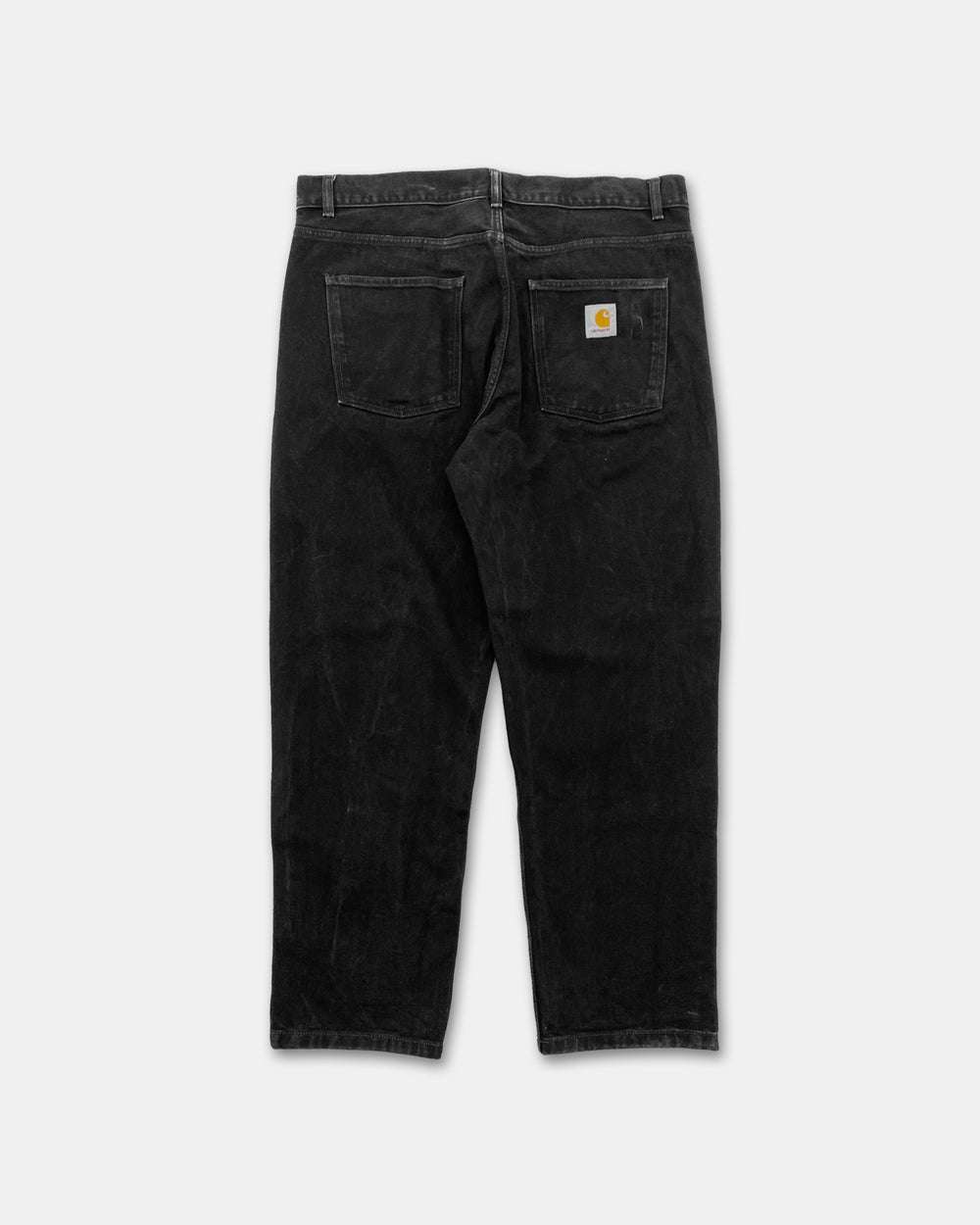 Carhartt WIP 2020s Relaxed Tapered Fit Newel Pants Black