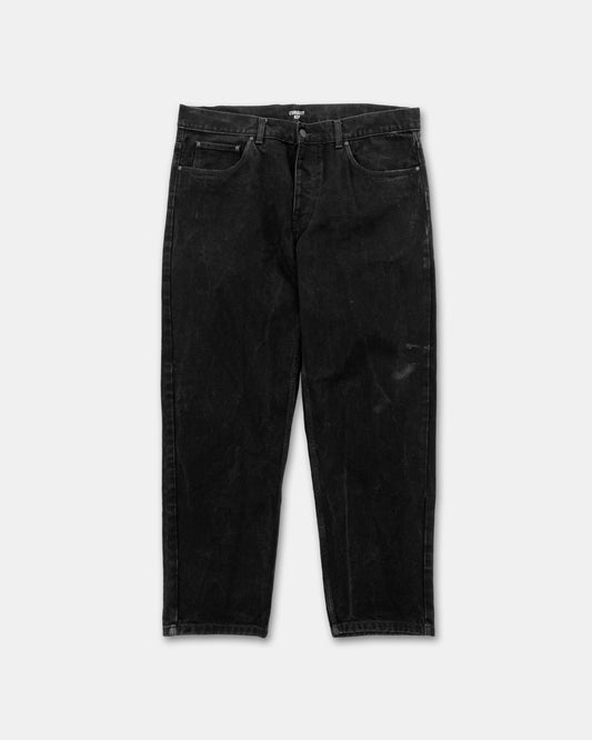 Carhartt WIP 2020s Relaxed Tapered Fit Newel Pants Black