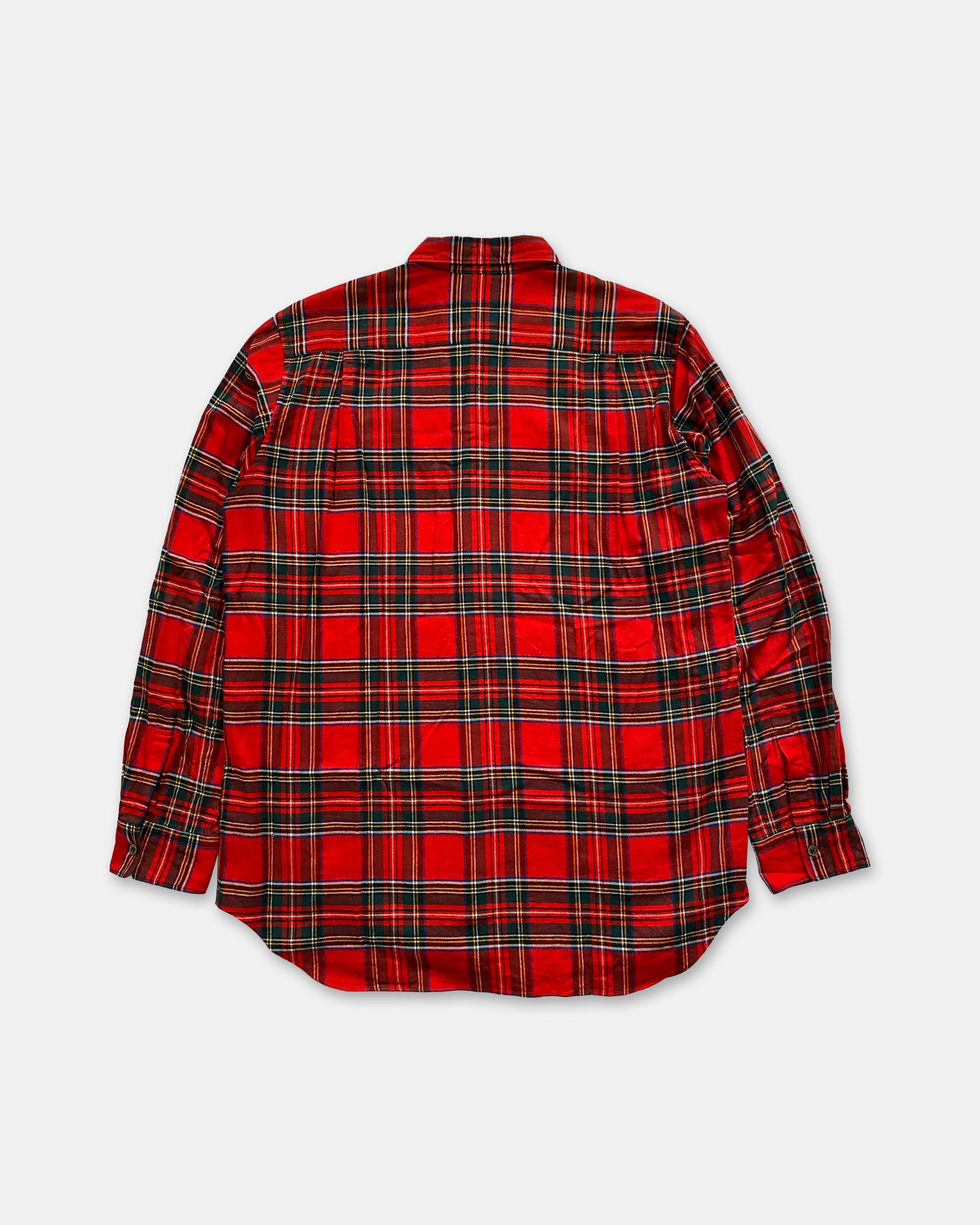 Comme des Garçons Homme Plus AD2004 Tartan Shirt Red – knudpeters