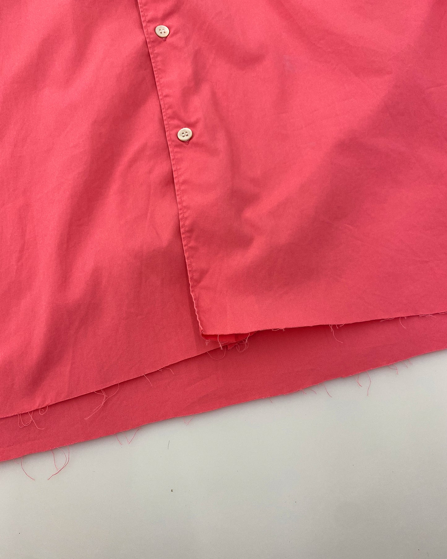 Comme des Garçons Shirt 2000s Short Sleeve Shirt Pink