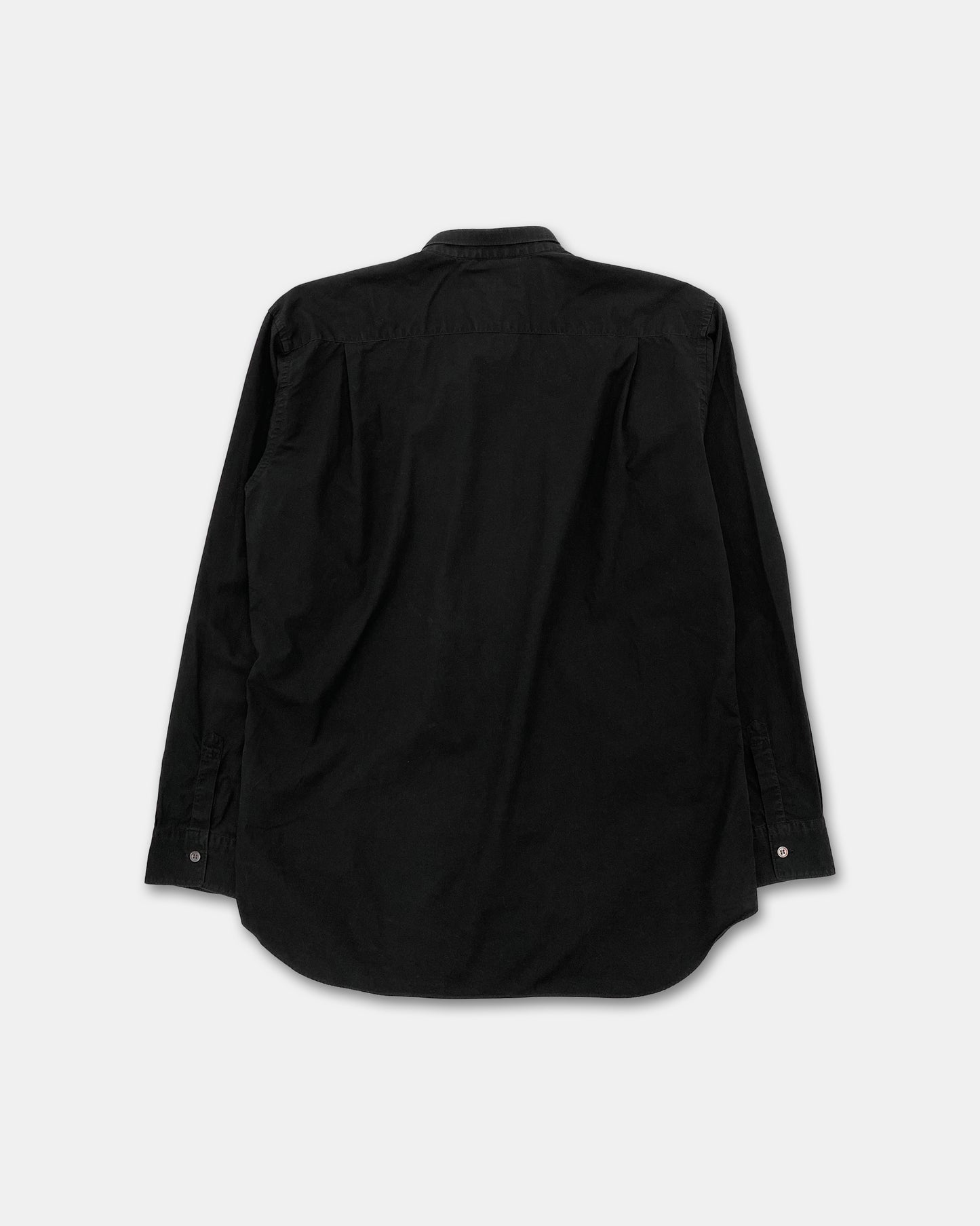 Comme des Garçons Shirt 2000s Small Collar Shirt Black