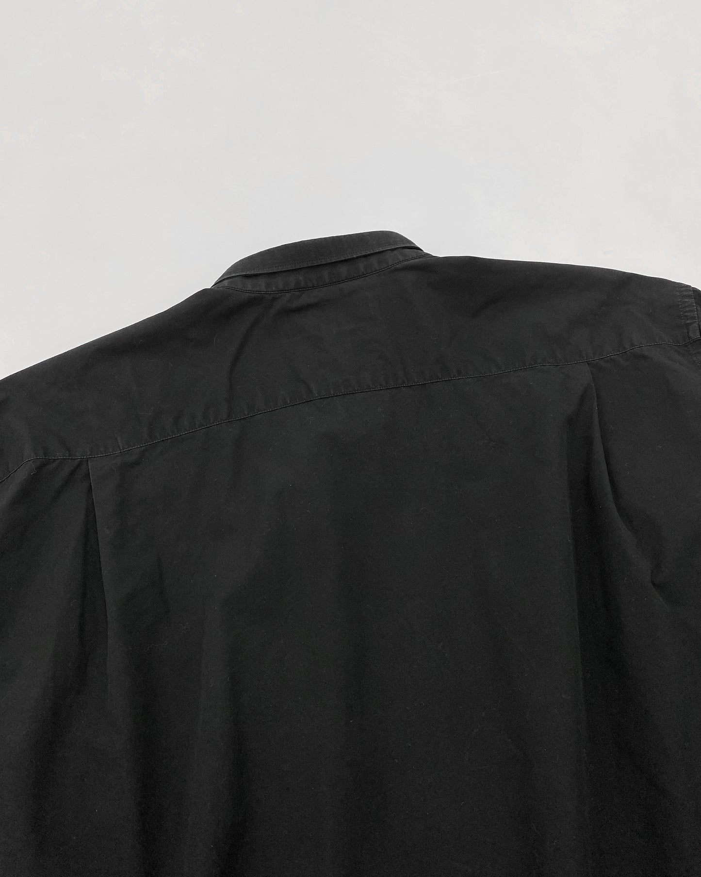 Comme des Garçons Shirt 2000s Small Collar Shirt Black