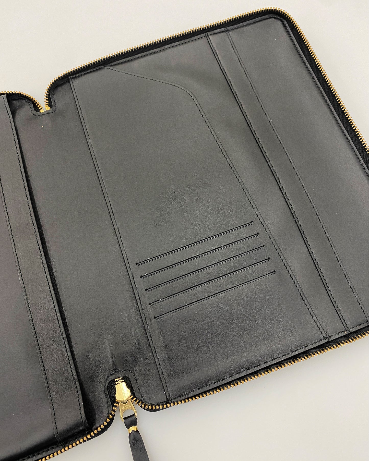 Comme des Garçons 2010s IPad Case Wallet Schwarz 