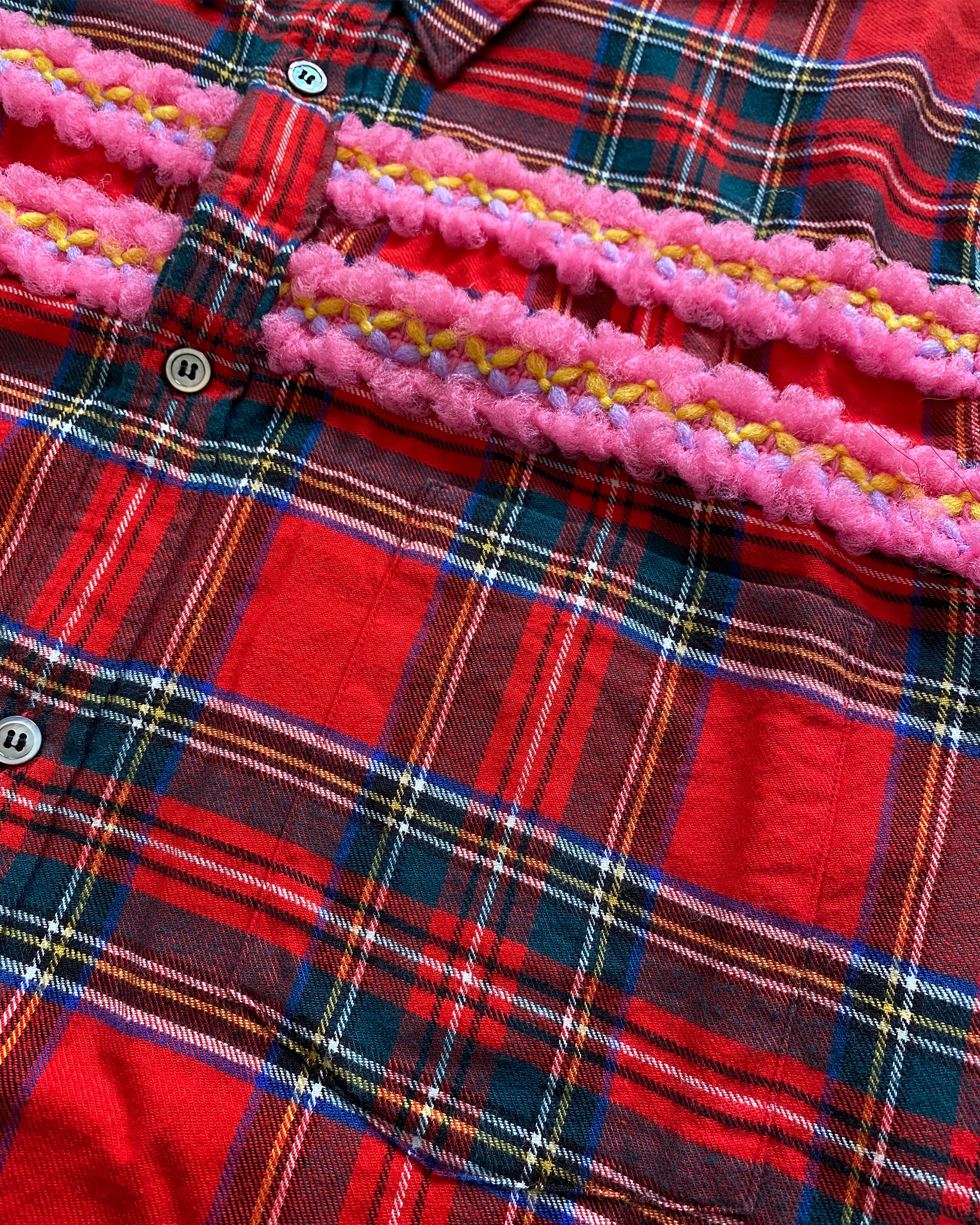 Comme des Garçons Homme Plus AD2004 Tartan Checkered Shirt