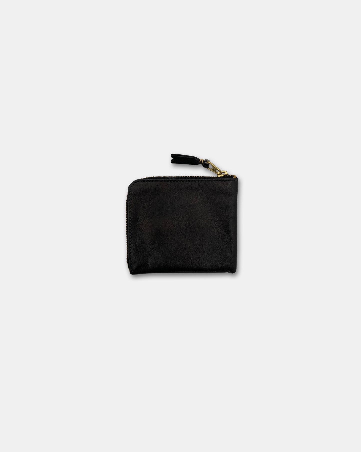 Comme des Garçons 2010er Lederbrieftasche Schwarz 