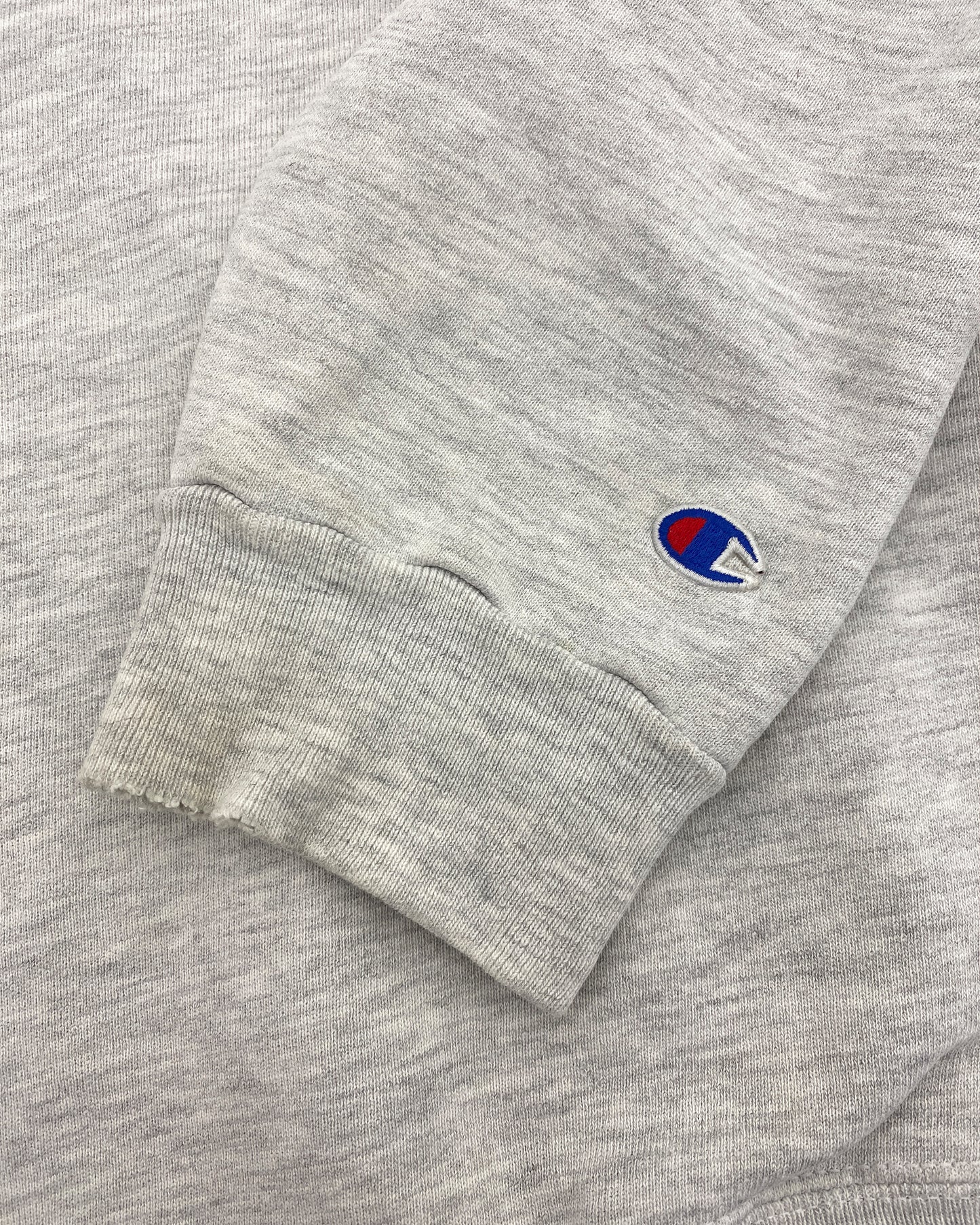 Champion 1980s Made in USA Logo Crewneck Lightgrey