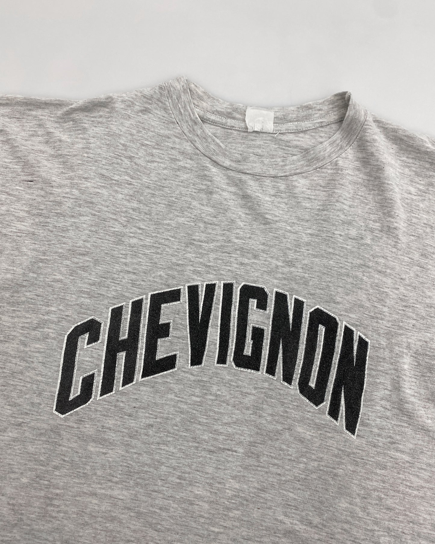 Chevignon - Tee Shirt Unlimited Gris Chiné Chevignon - Tee Shirt Unlimited Gris Chiné