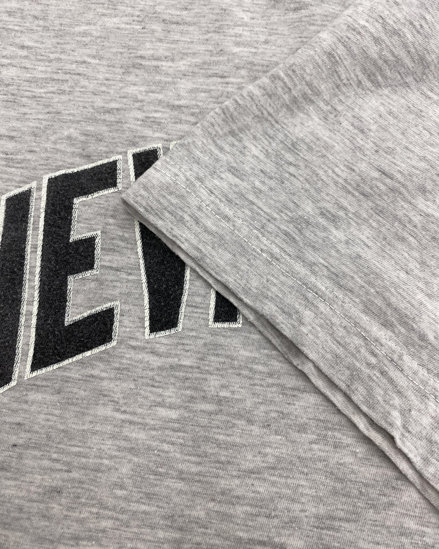 Chevignon 1990s Logo T-Shirt Grey