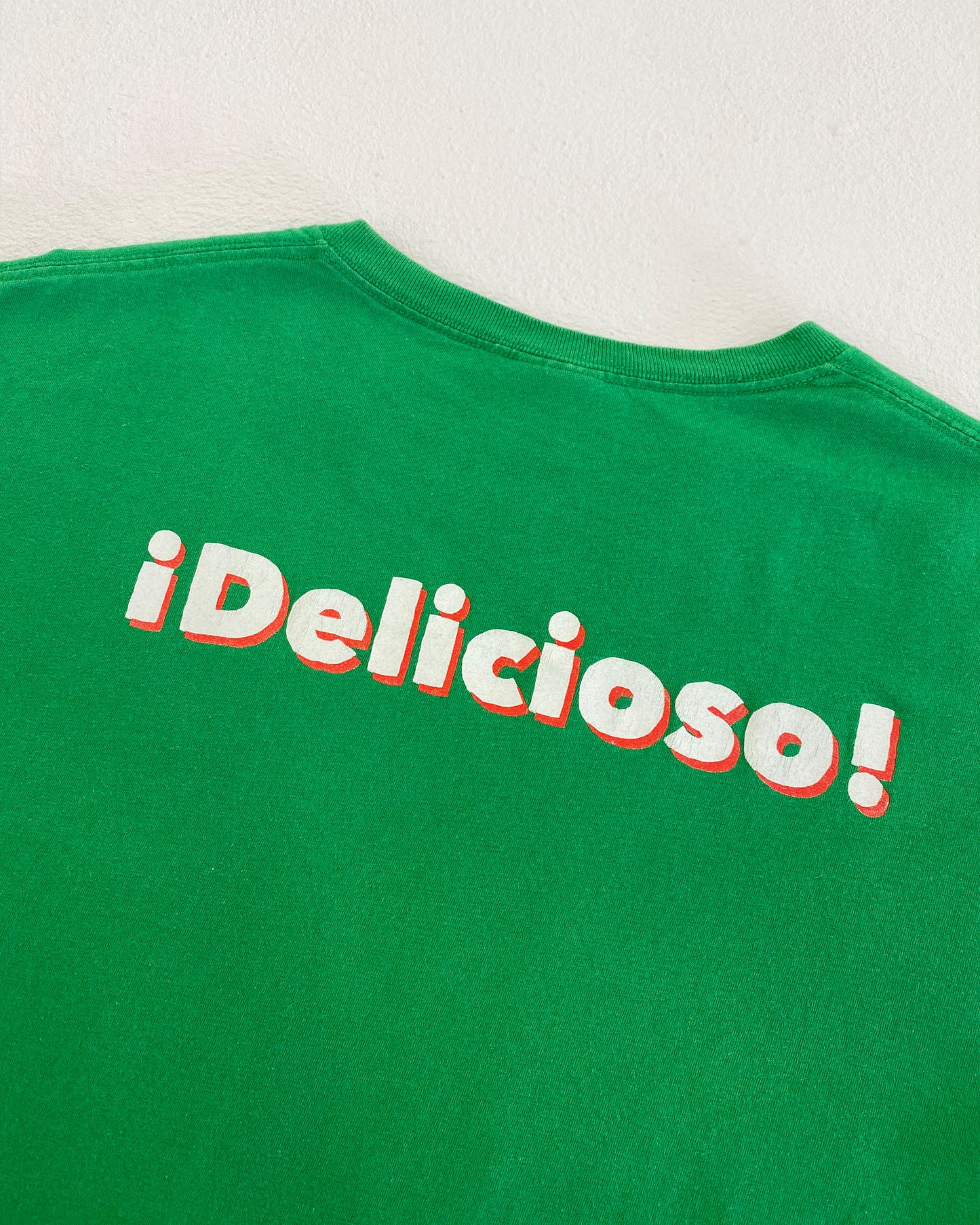 Vintage 2000s Taste of Mexico T-Shirt Green