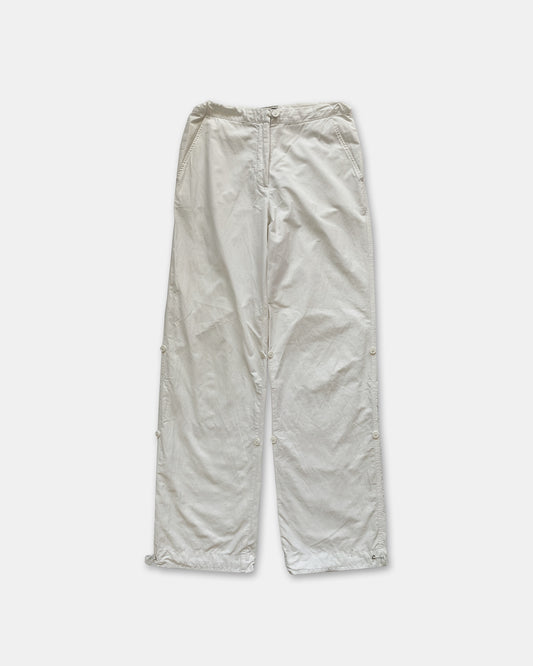 Closed 2000s Adjustable Button Pants White