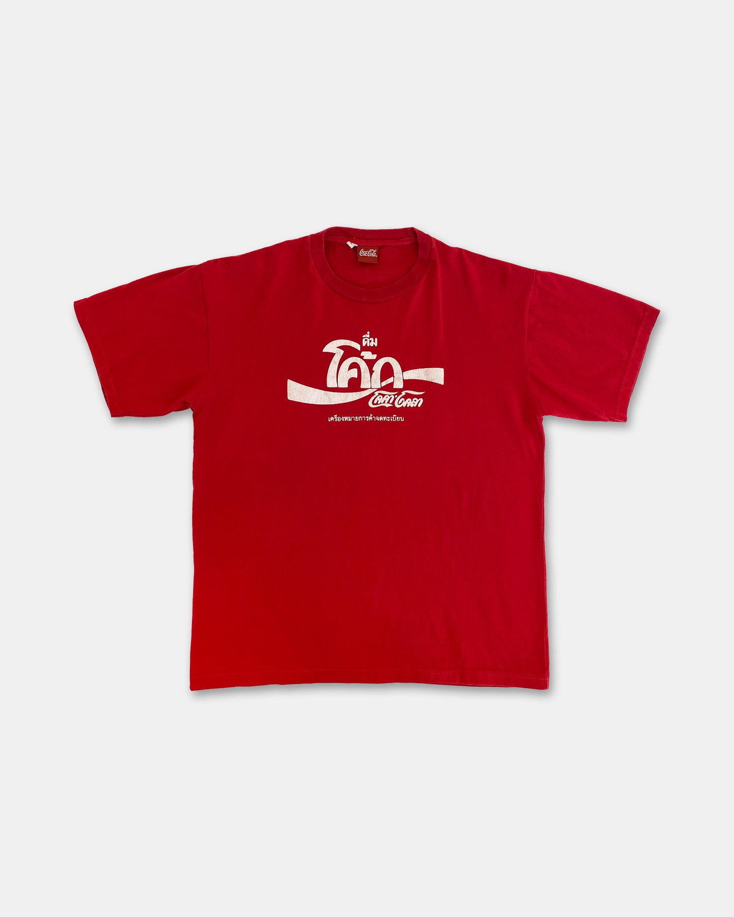 Vintage 2000s Thai Coca Cola T-Shirt Red – knudpeters