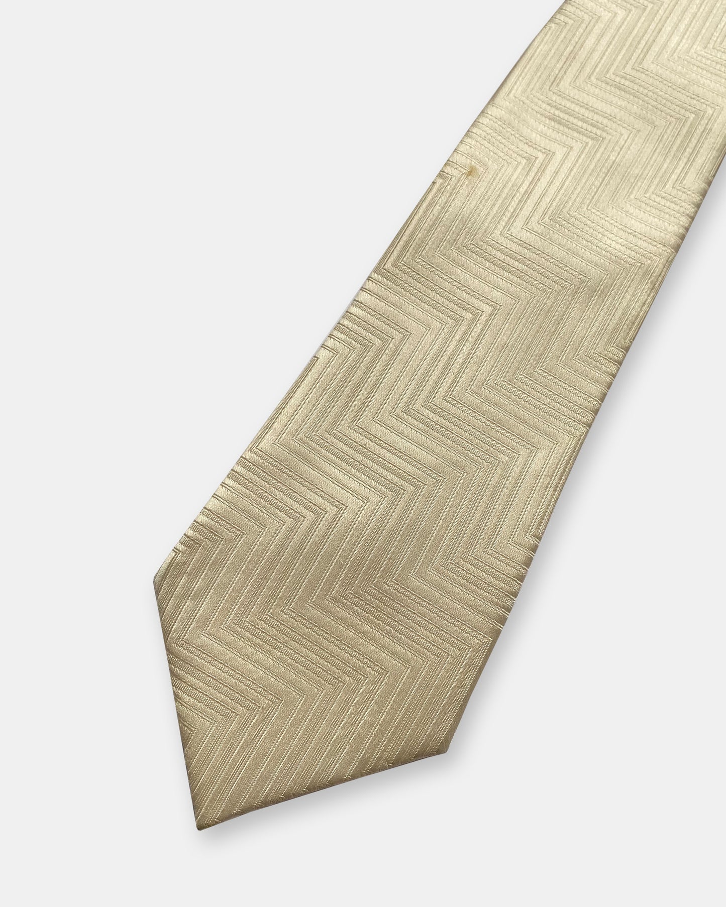 Comme des Garçons 1980s Silk Tie White