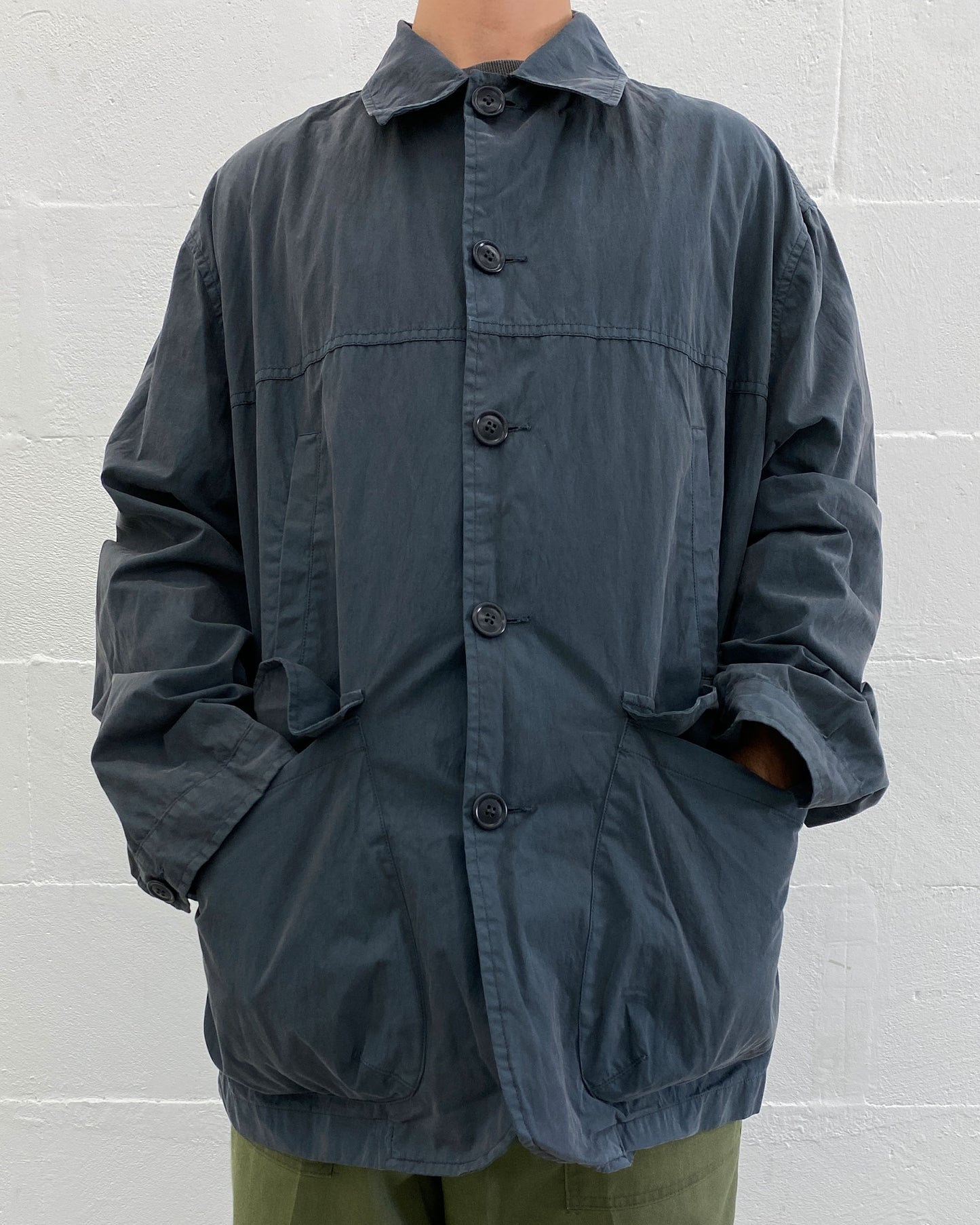 C.P. Company SS1995 Waxed Jacket Navy