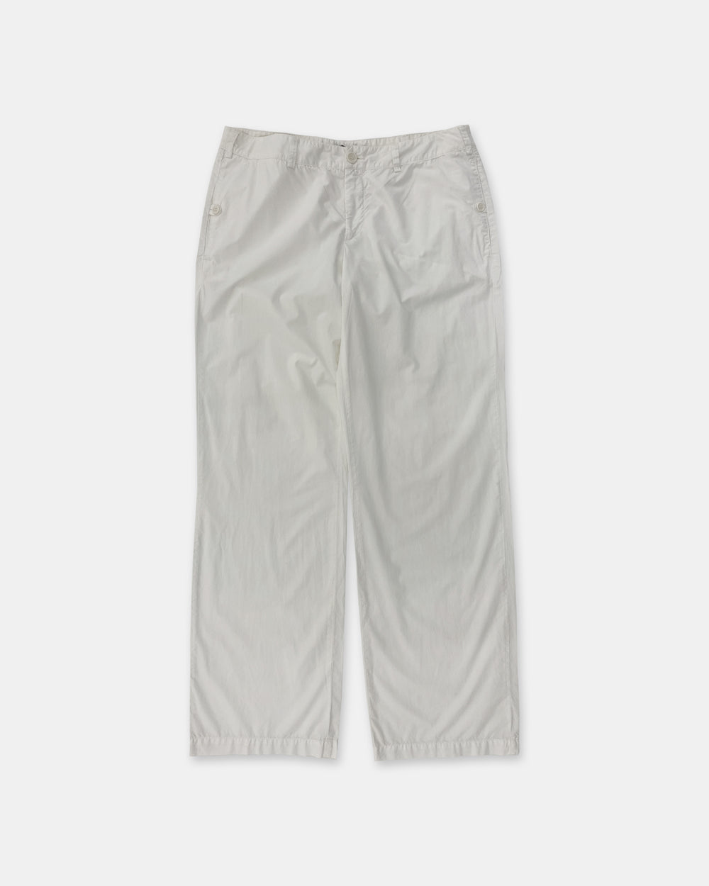 CP Company Donna SS2007 Baumwollhose Weiß 