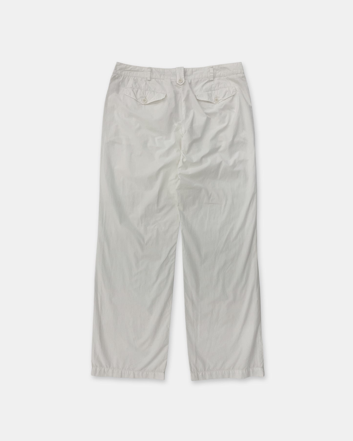 CP Company Donna SS2007 Baumwollhose Weiß 