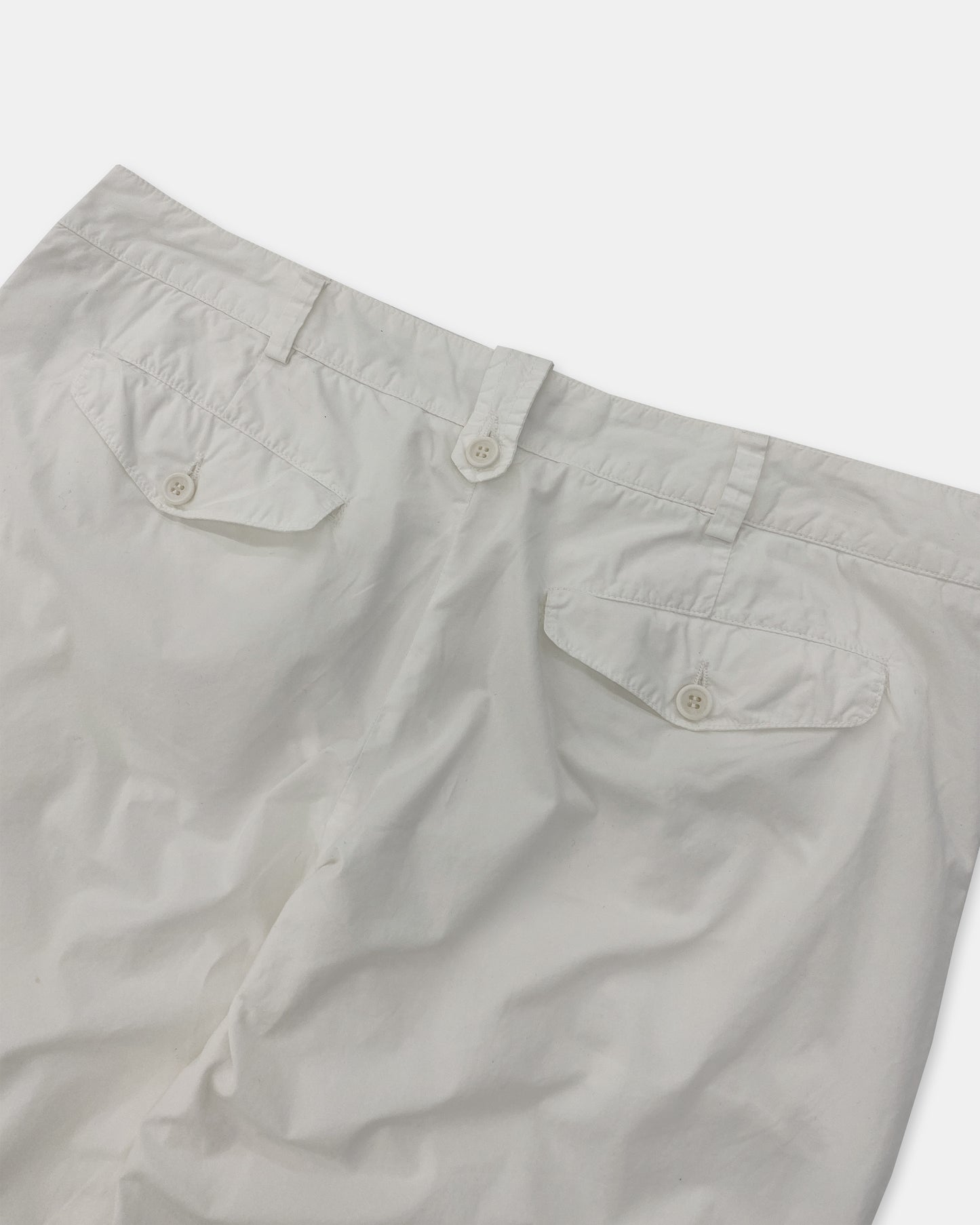 C.P. Company Donna SS2007 Cotton Pants White