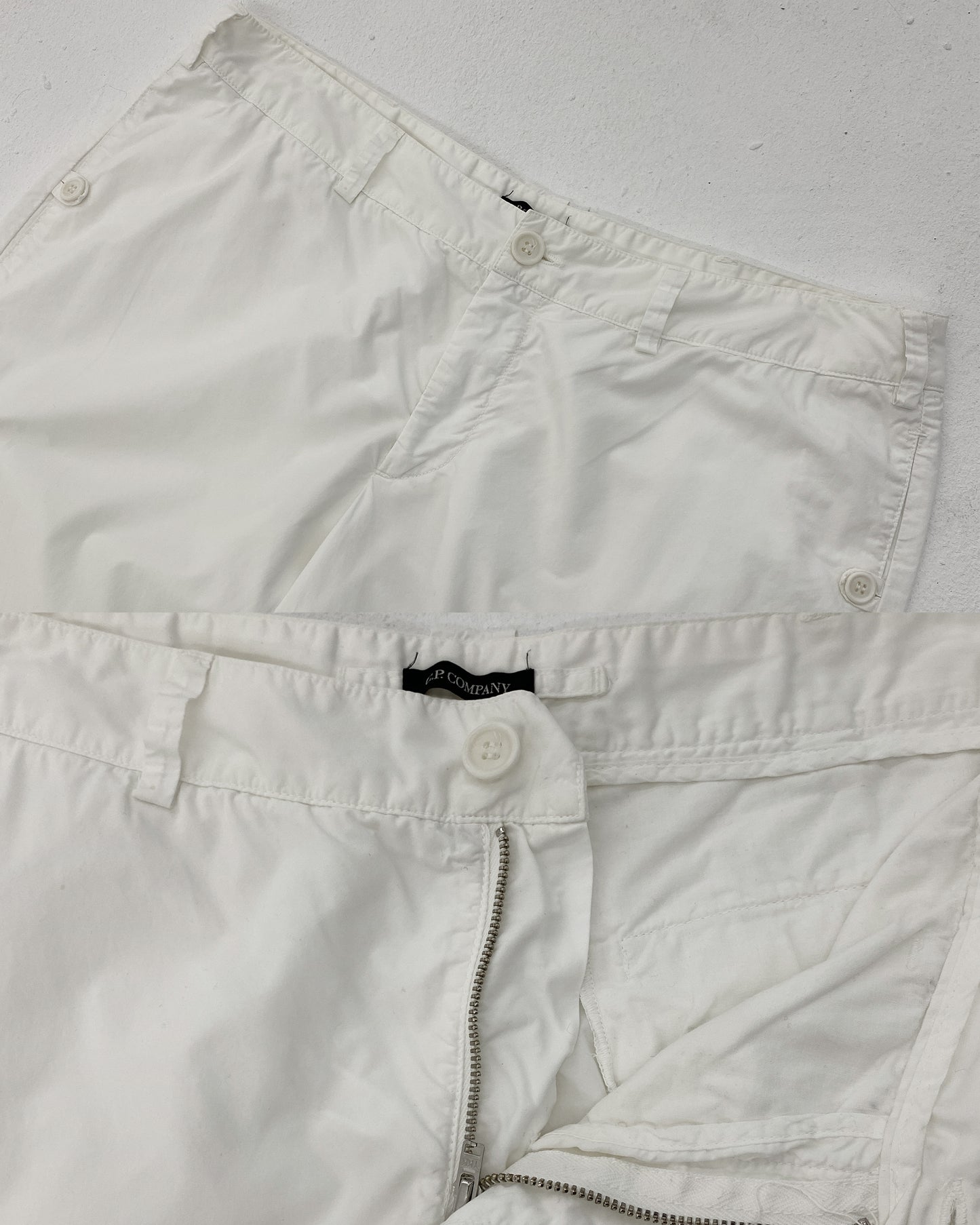 C.P. Company Donna SS2007 Cotton Pants White