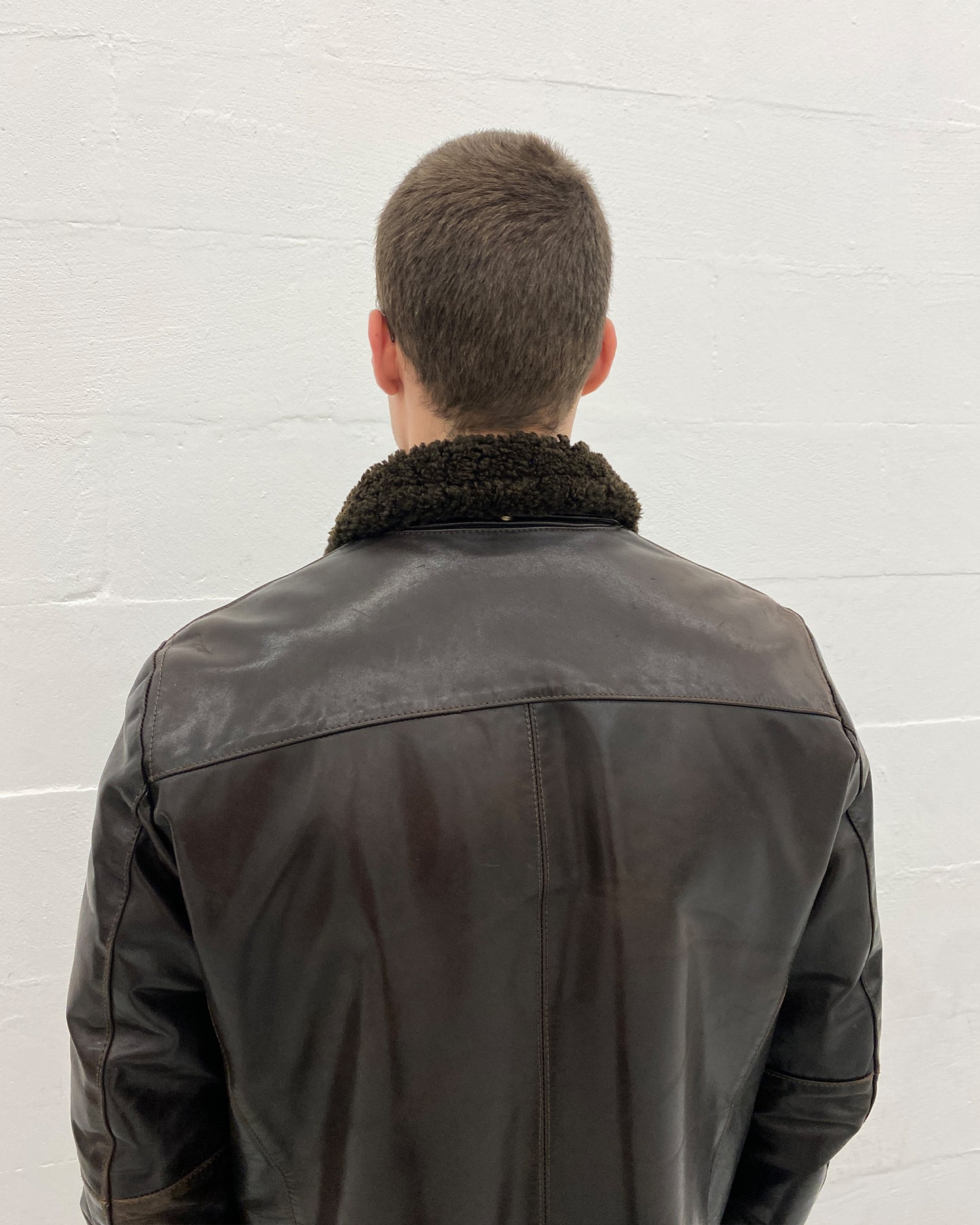 C.P. Company AW2007 Lined Leatherjacket Brown