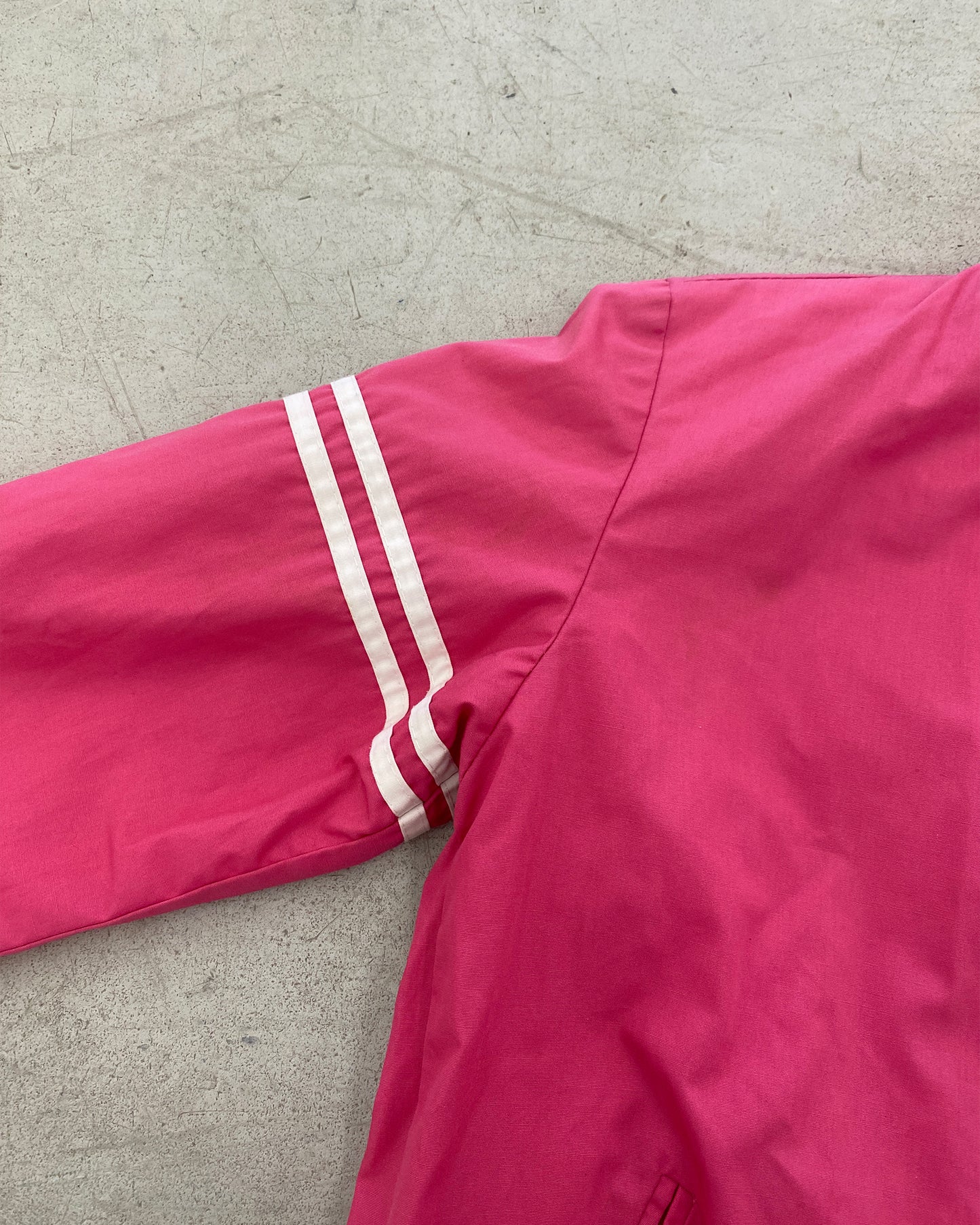 Vintage 1980s Light Bomber Jacket Pink