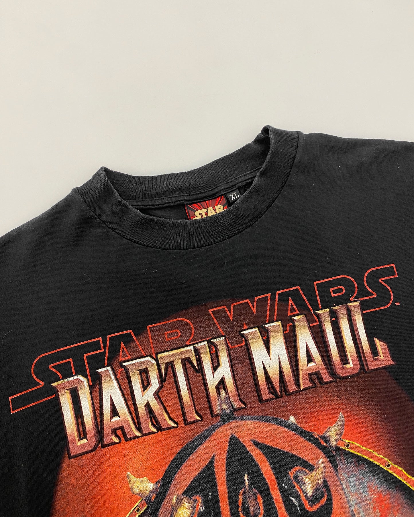 Vintage 2000s Star Wars Darth Maul T-Shirt Black