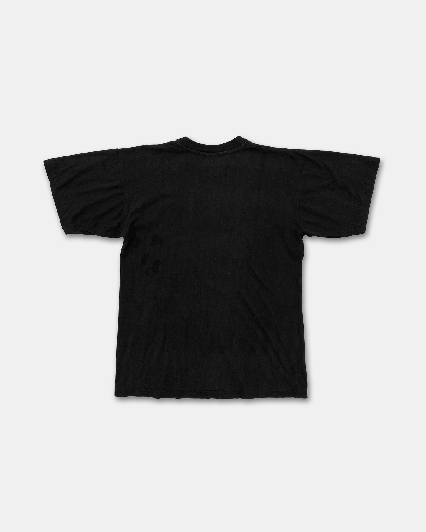 Vintage 1980s Anti Aids Single Stitched T-Shirt Black