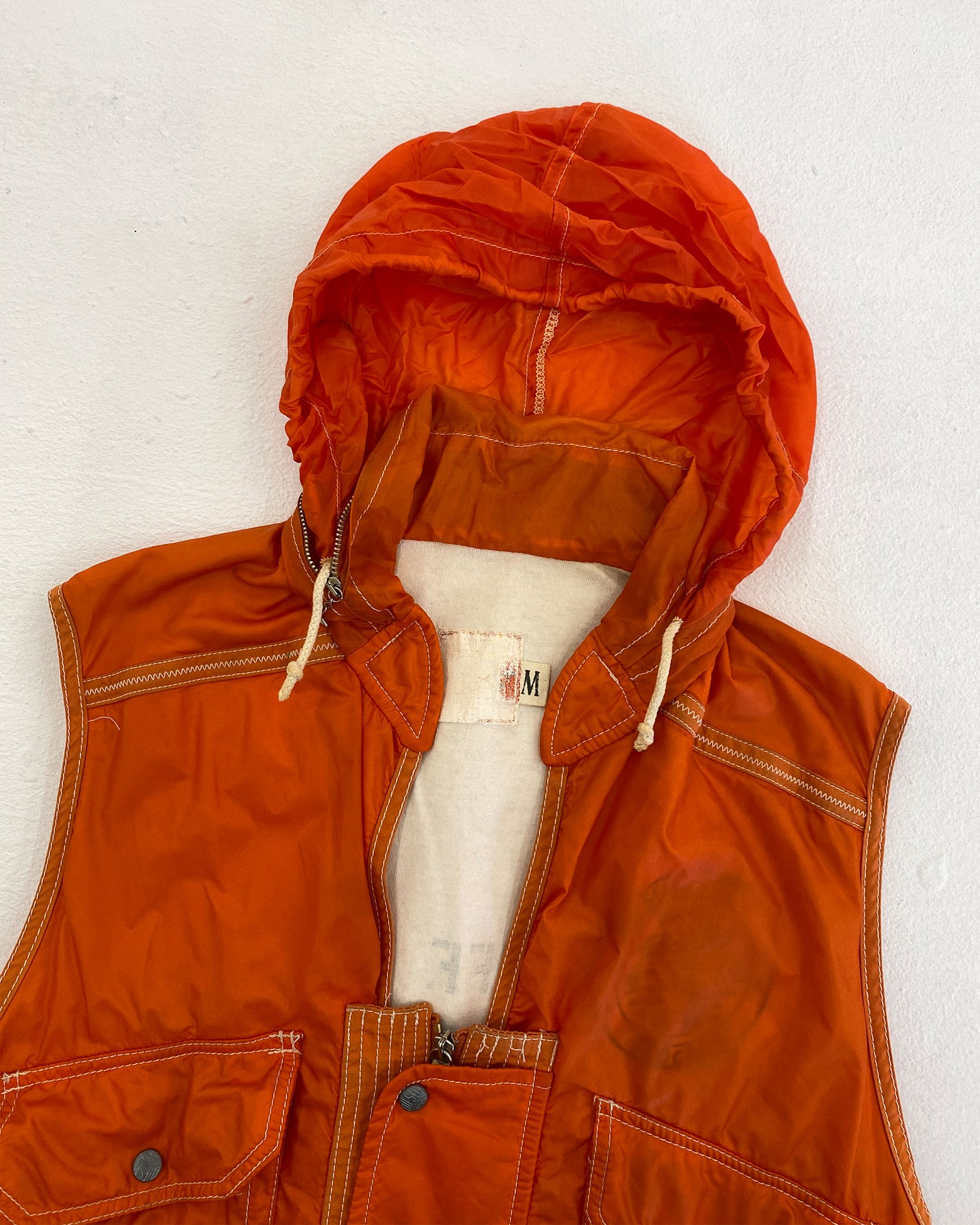 Diesel 1990s Lifeguard Vest Orange