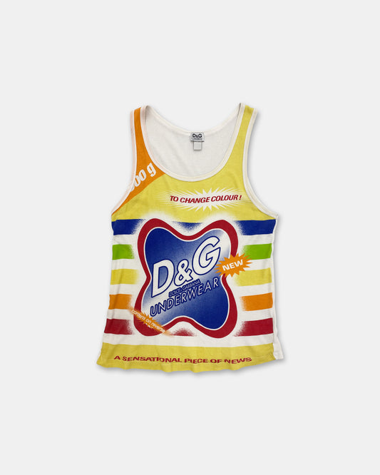 Dolce &amp; Gabbana 2000s Unterwäsche Tanktop Mehrfarbig 