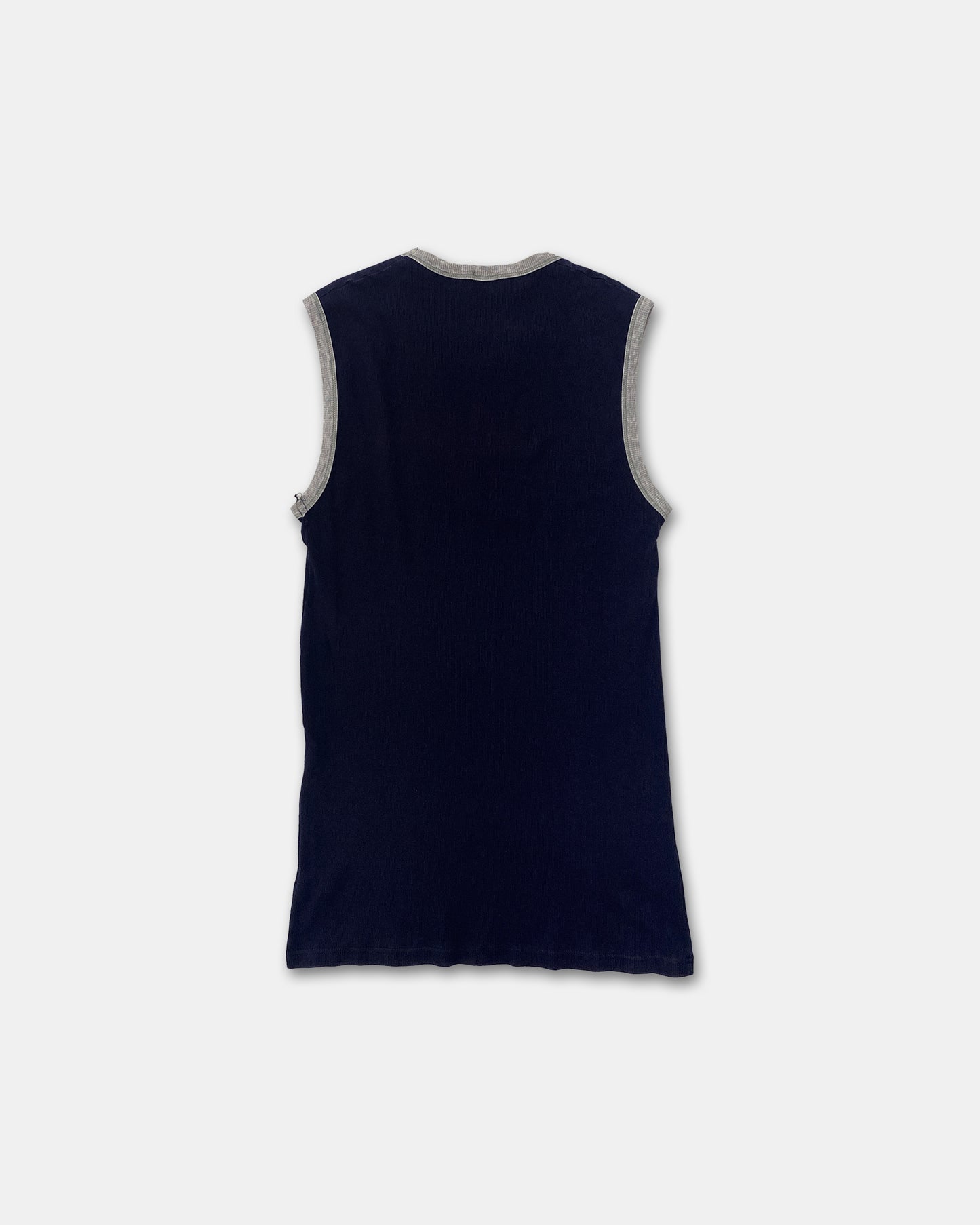 Dolce &amp; Gabbana 2000s Sport Unterwäsche Tanktop Marine 