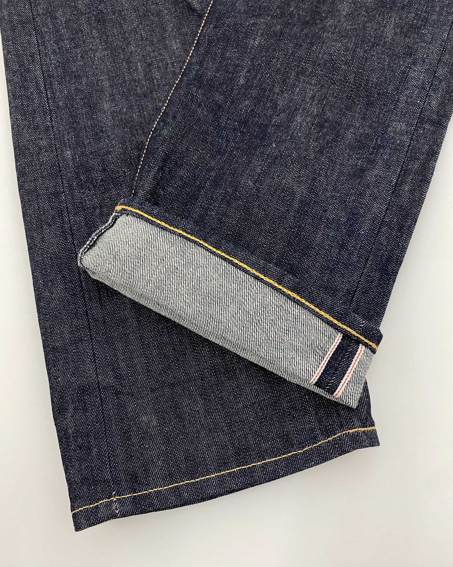 Edwin 2020s Straight Selvedge Denim Raw Blue