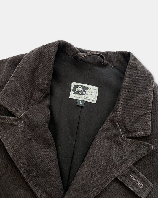 Engineered Garments 2000er Cord Blazer Jacke Braun 