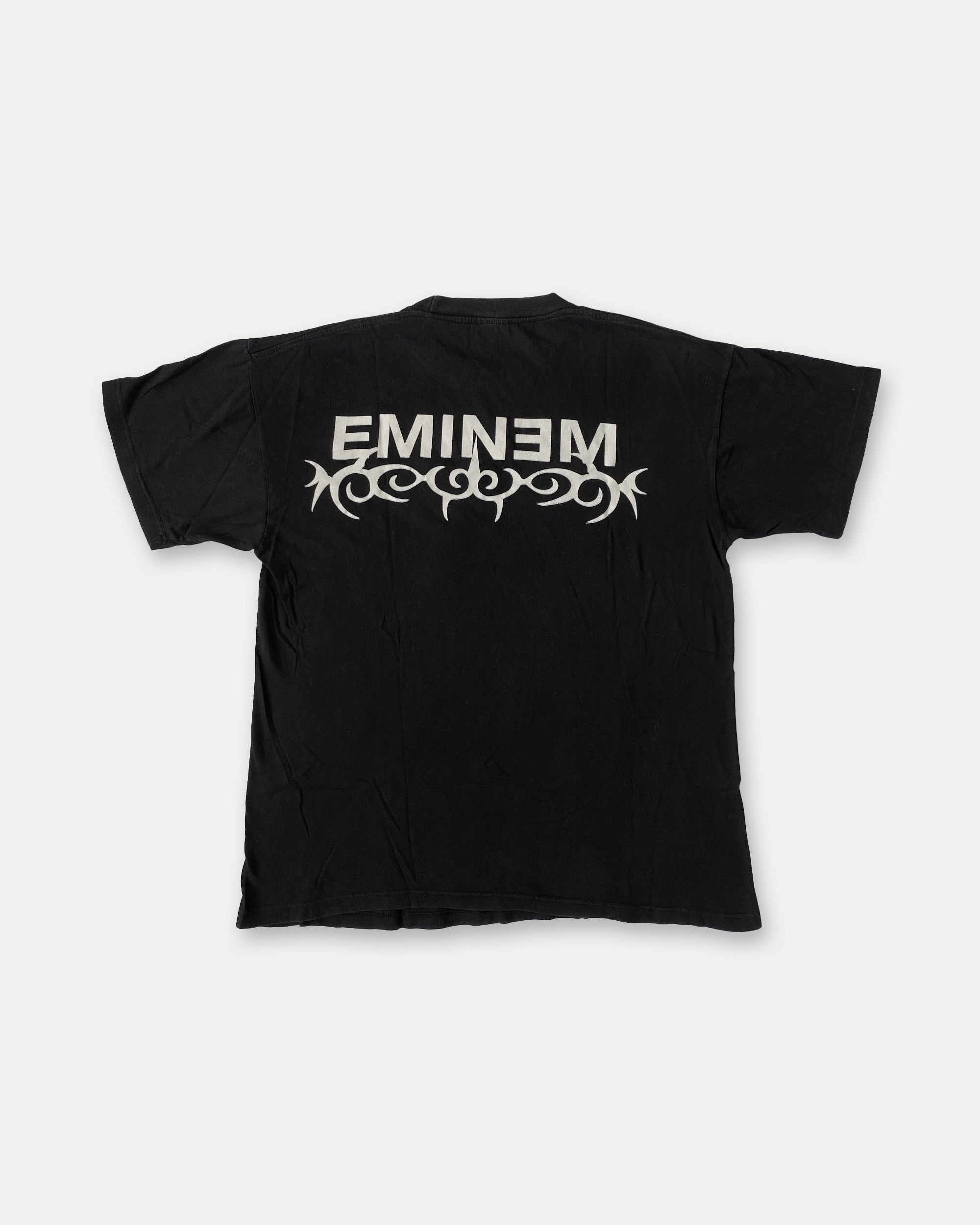 Vintage 2002 Eminem Collage Rap T-Shirt Black – Knud Peters