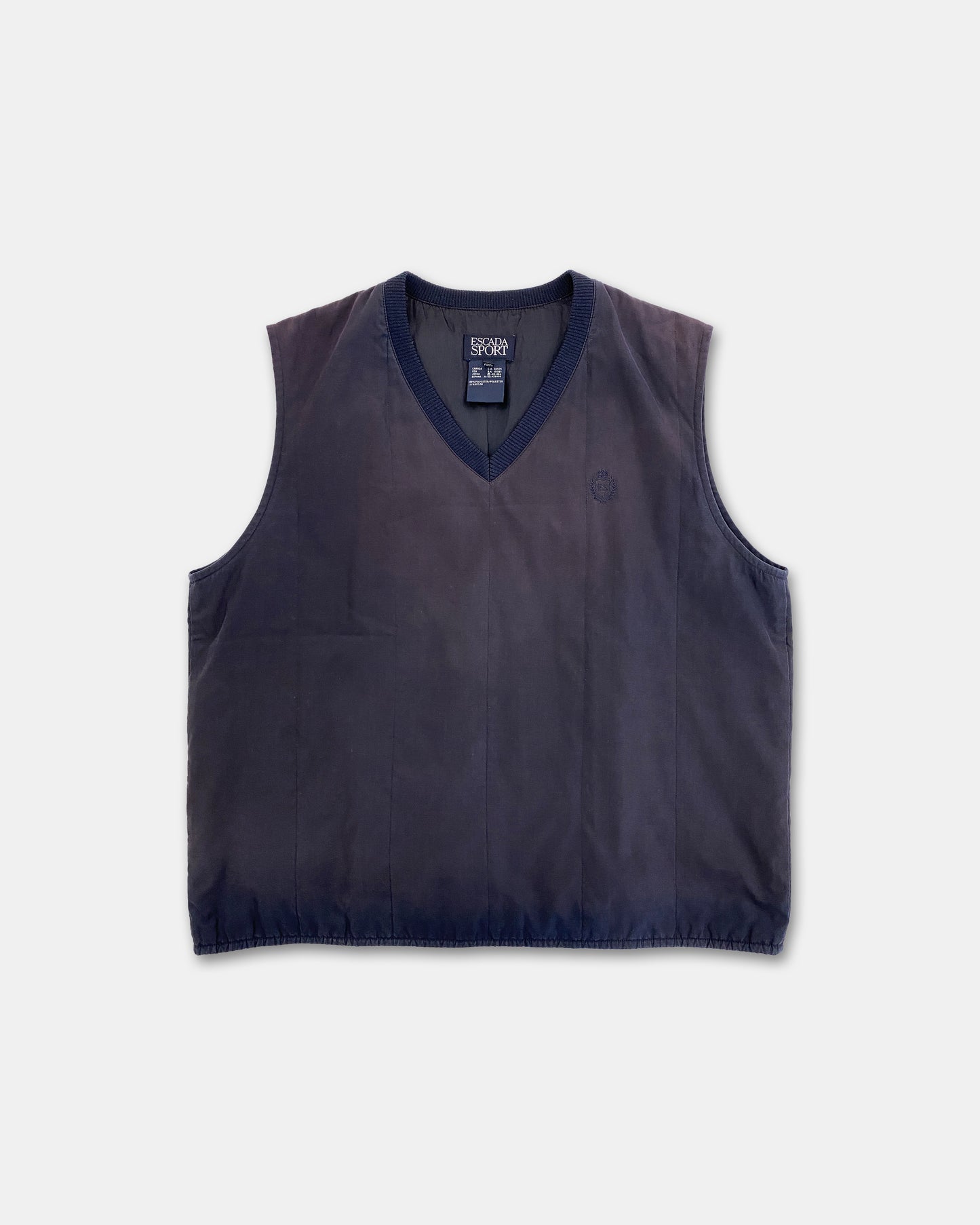 Escada 1990s Sweater Vest Blue