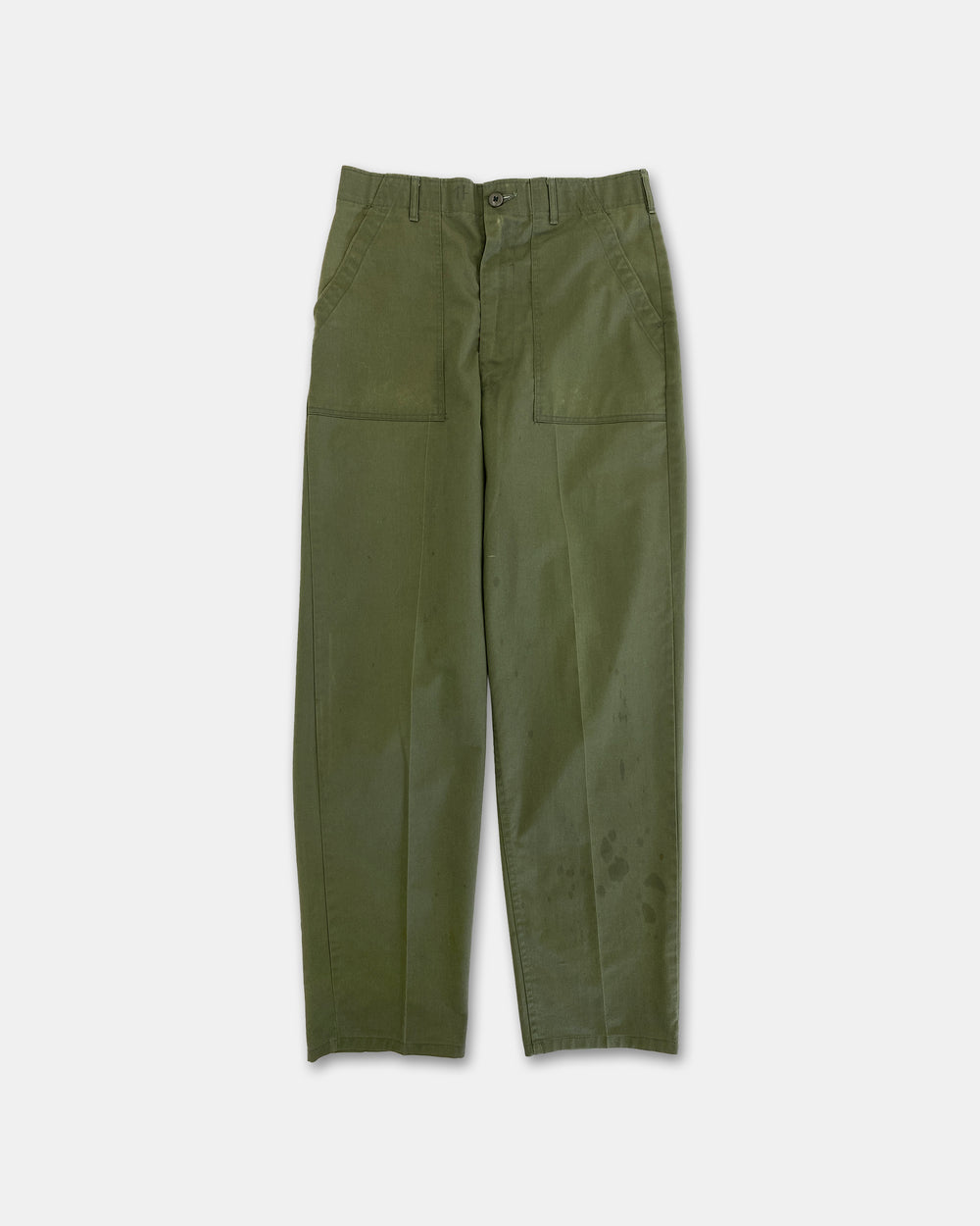 Vintage 1970s Vietnam Fatique Pants Green