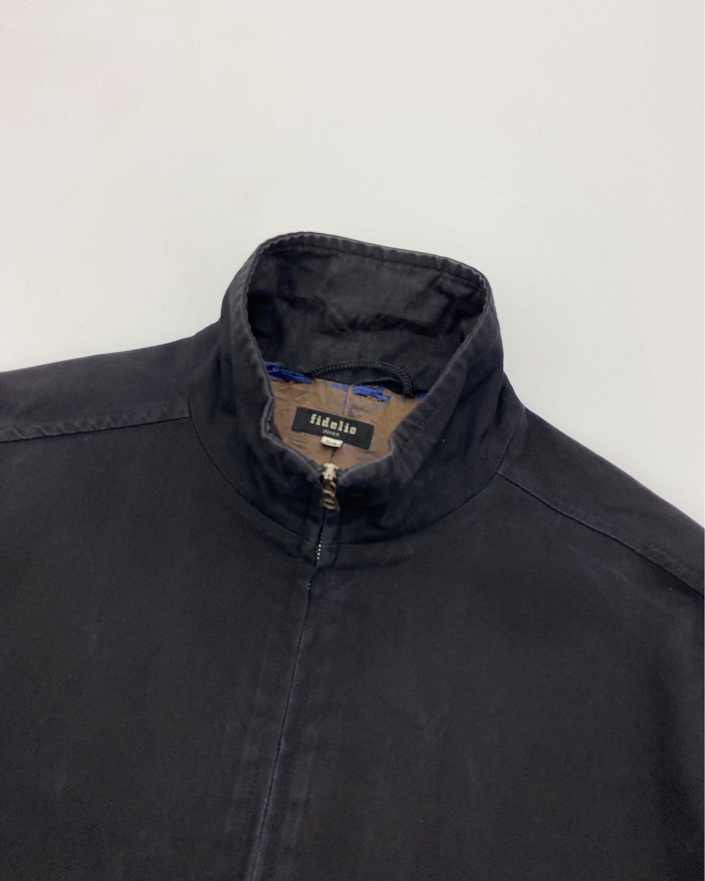 Fidelio Zürich 2000s Klassische Baumwolljacke Schwarz 