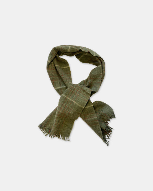 Greenhills 2000s Lambswool Scarf Green