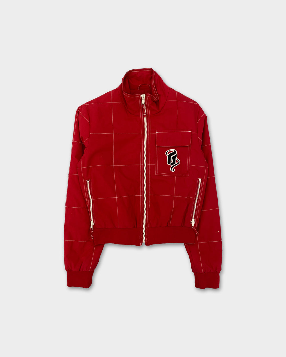 GSUS Sindustries 2000s Brusttaschenjacke Rot 