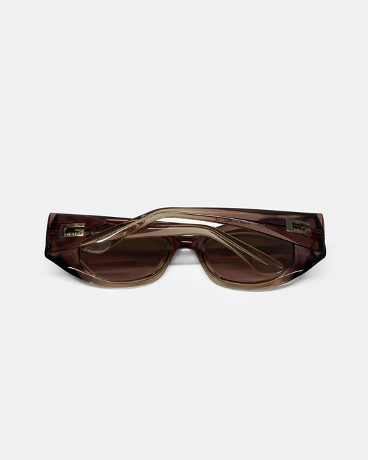 Gucci by Tom Ford 1990er GG 2432/S Sonnenbrille durchsichtig lila 