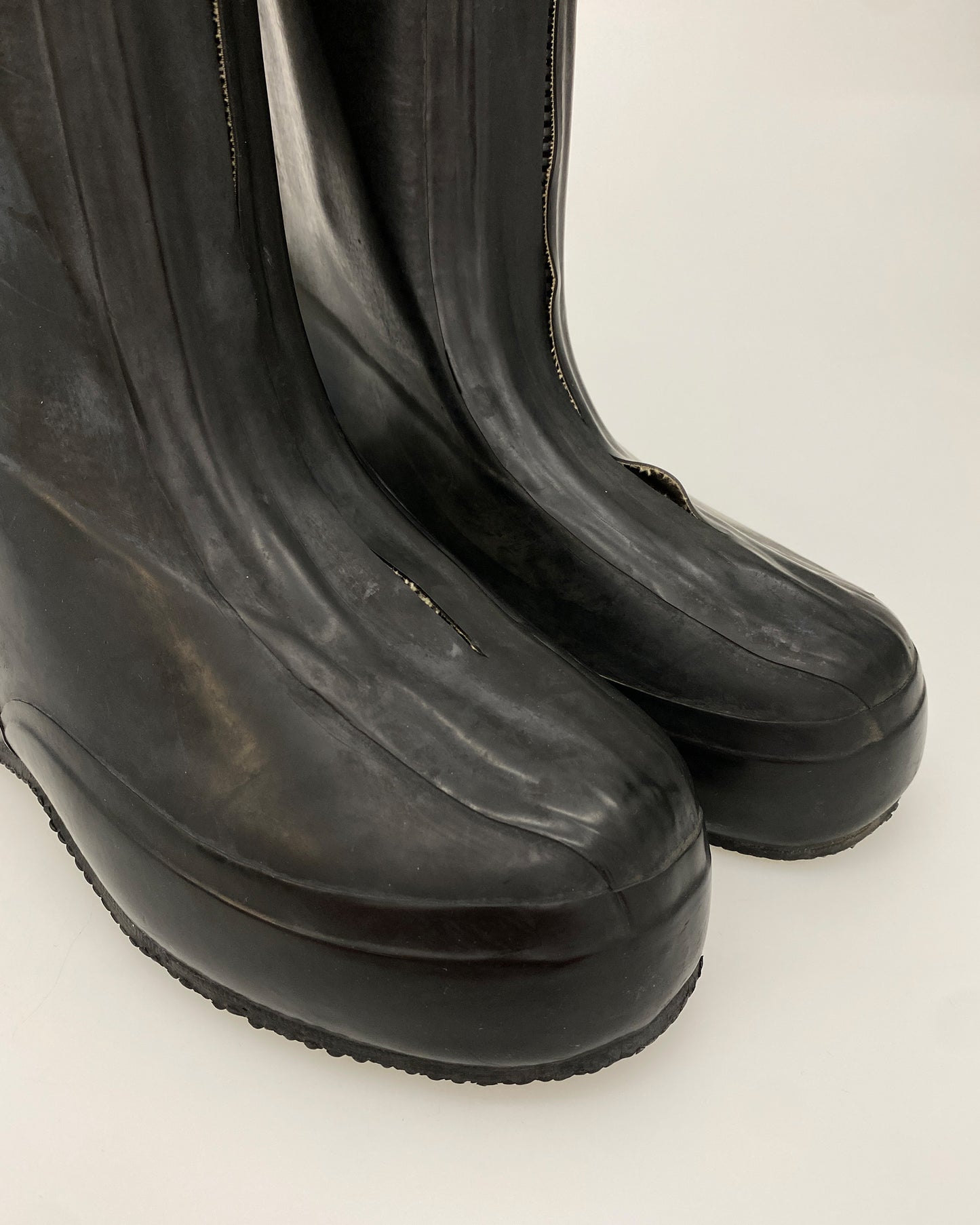 Vintage 1980s Military Waterproof Overshoes Black