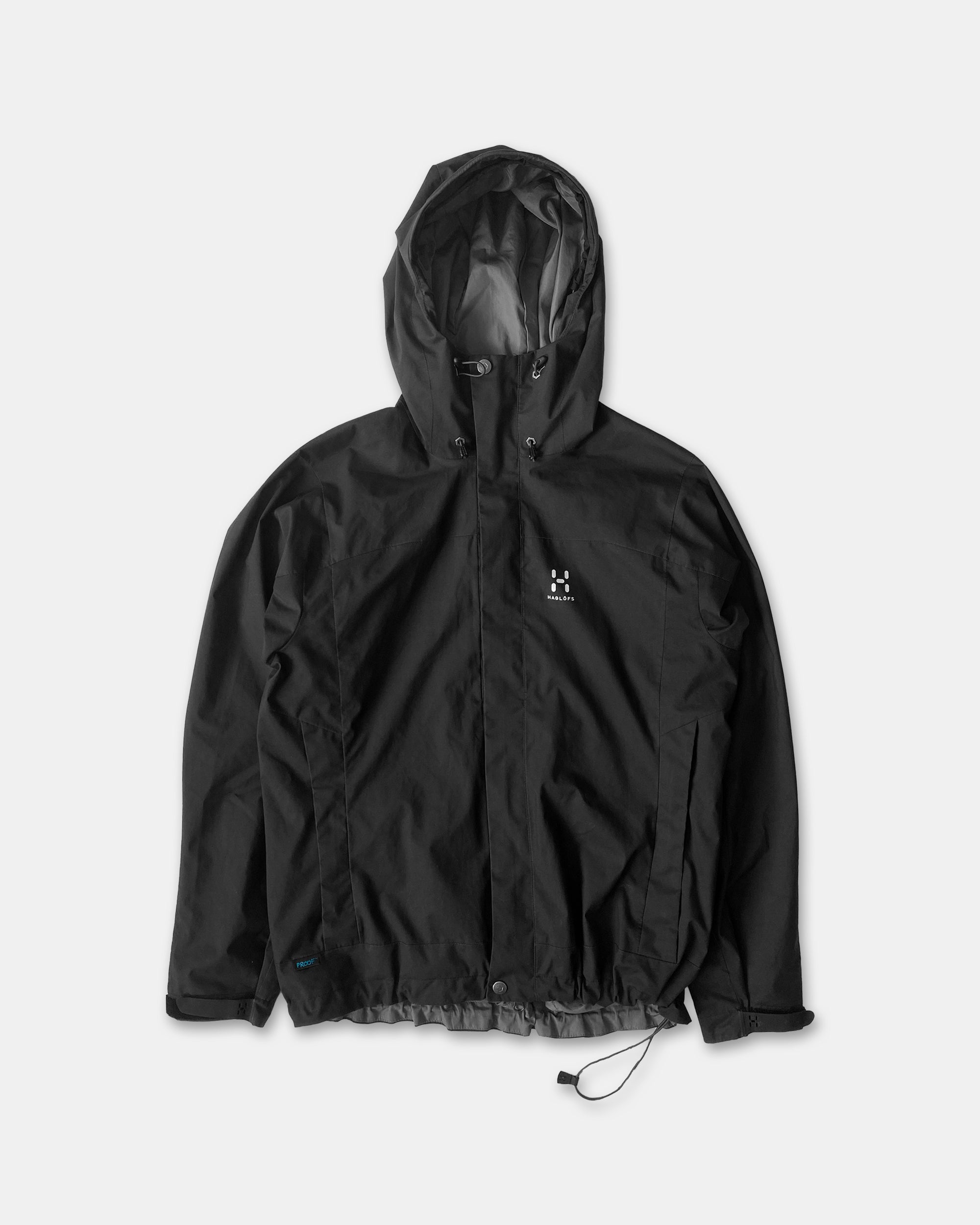 HAGLÖFS “PROOF shell jacket” Haglöfs 2000s Proof Shell Jacket Black – Knud Peters