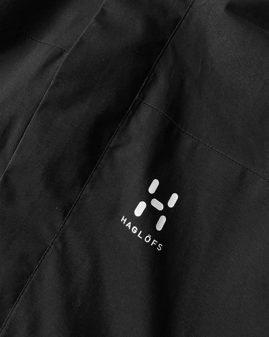 Haglöfs 2000s Proof Shell Jacke Schwarz 