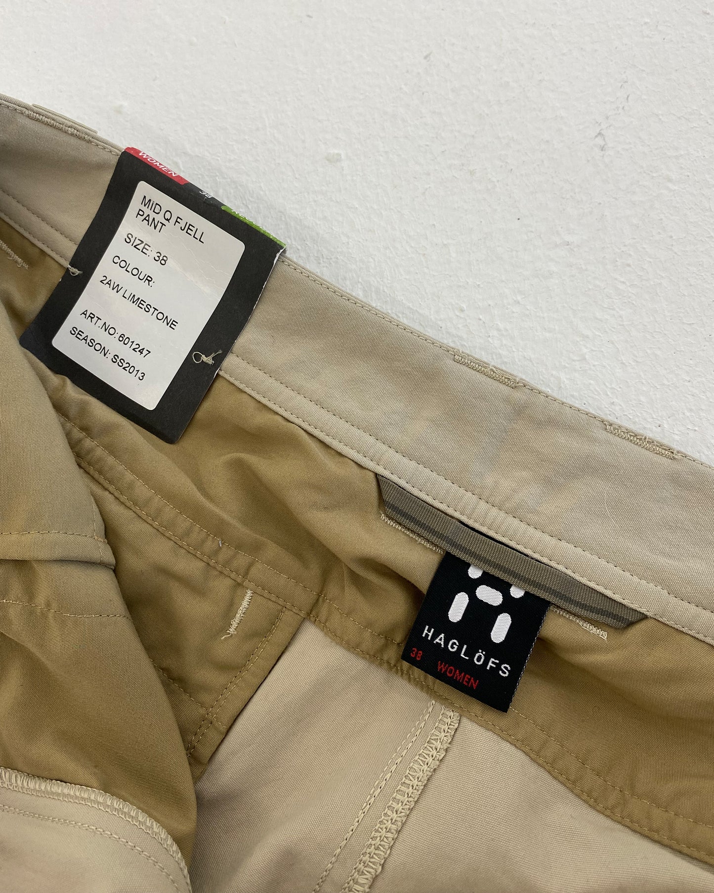 Haglöfs 2010s Sample Hiking Pants Beige