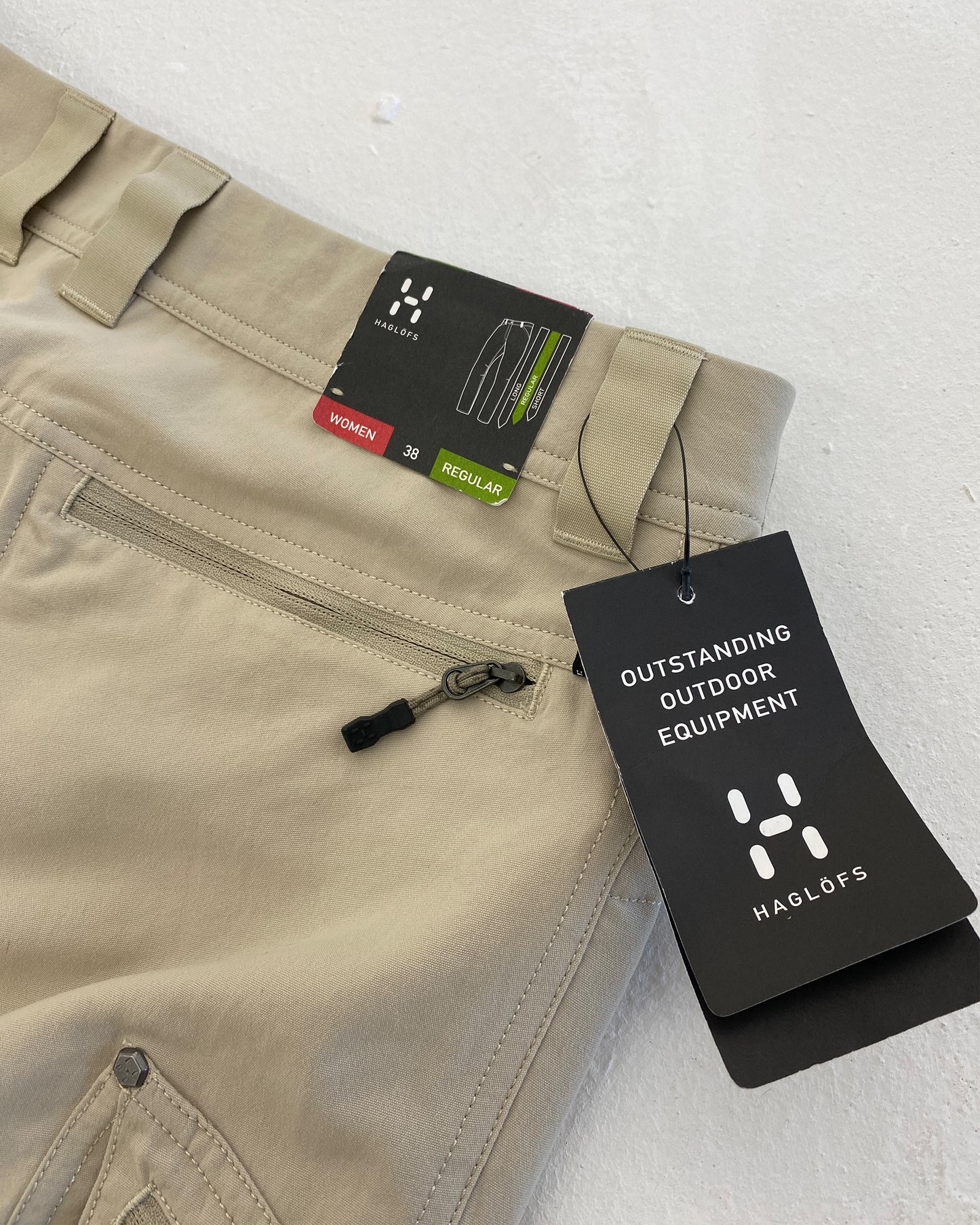 Haglöfs 2010s Sample Hiking Pants Beige