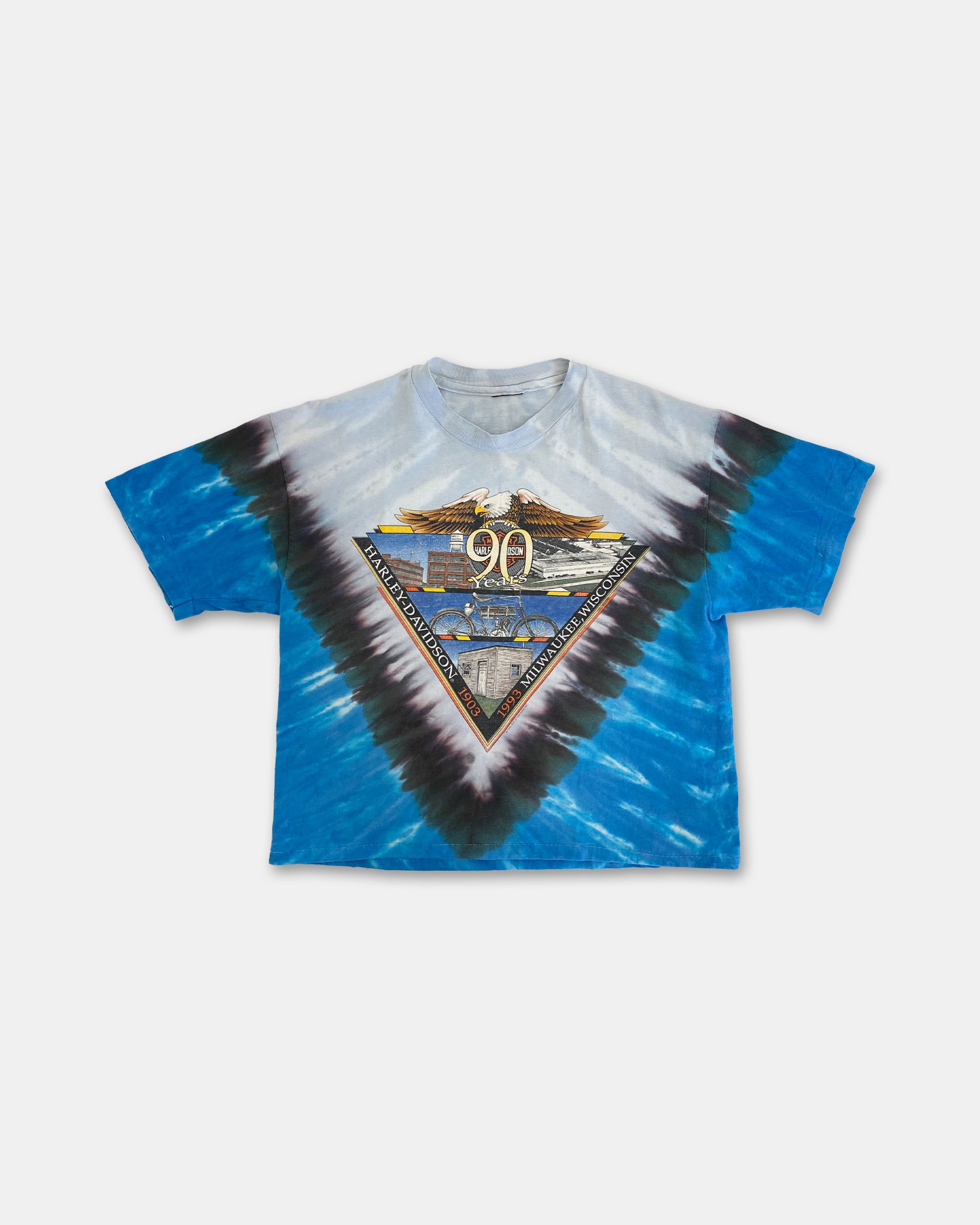 tie dye harley shirt