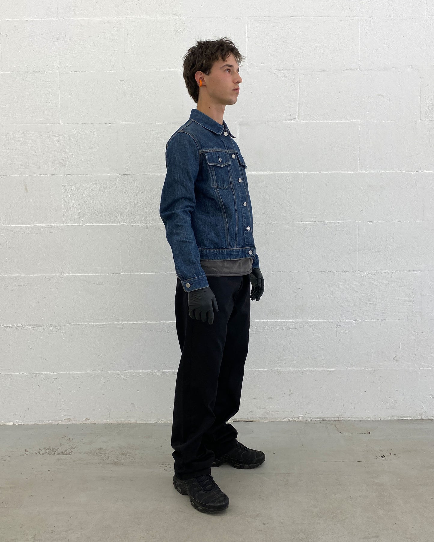 Helmut Lang 2000s Classic Denim Jacket Blue