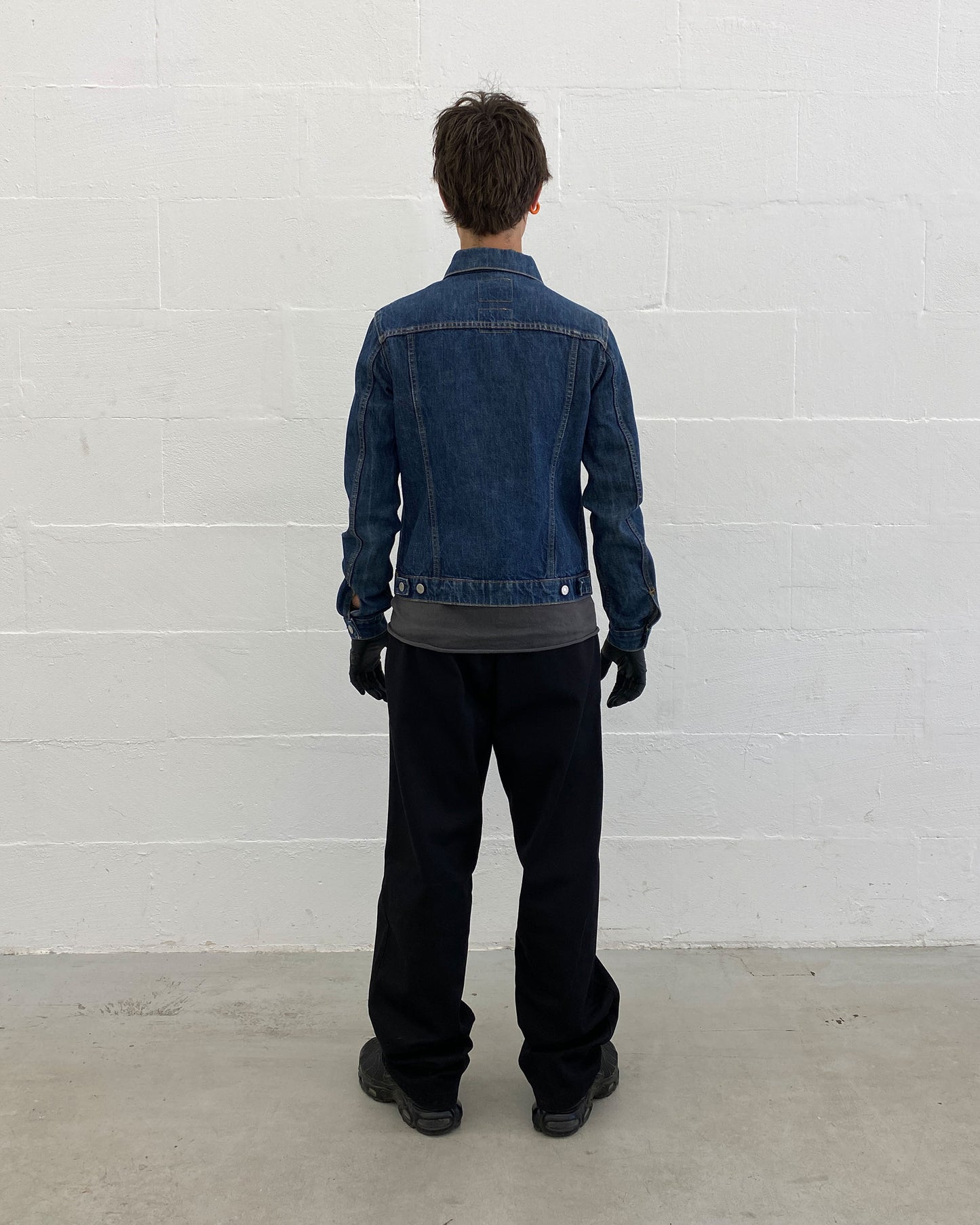 Helmut Lang 2000s Classic Denim Jacket Blue