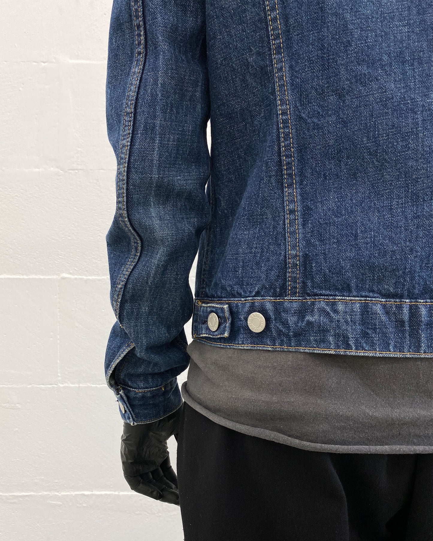 Helmut Lang 2000s Classic Denim Jacket Blue