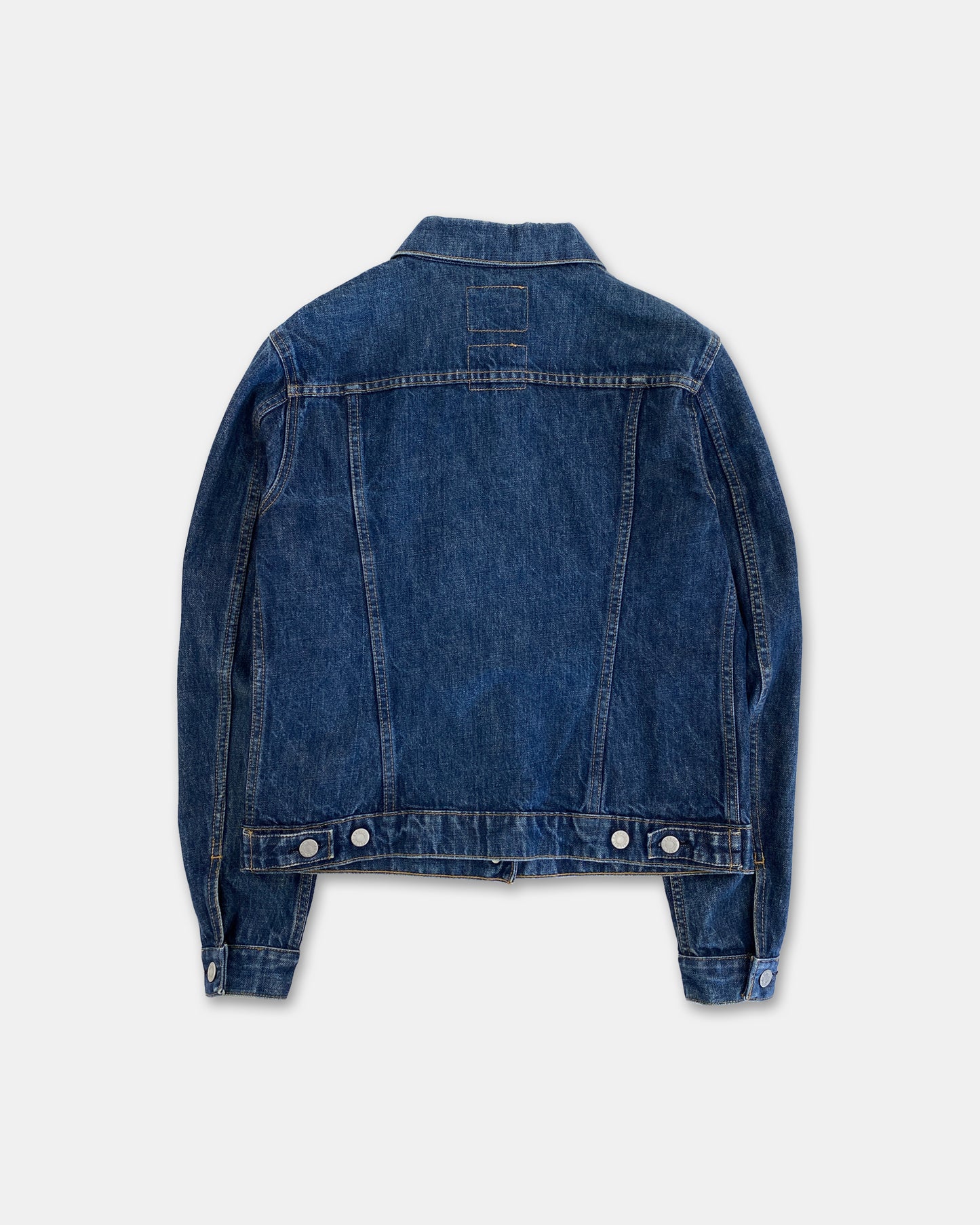 Helmut Lang 2000s Klassische Jeansjacke Blau 