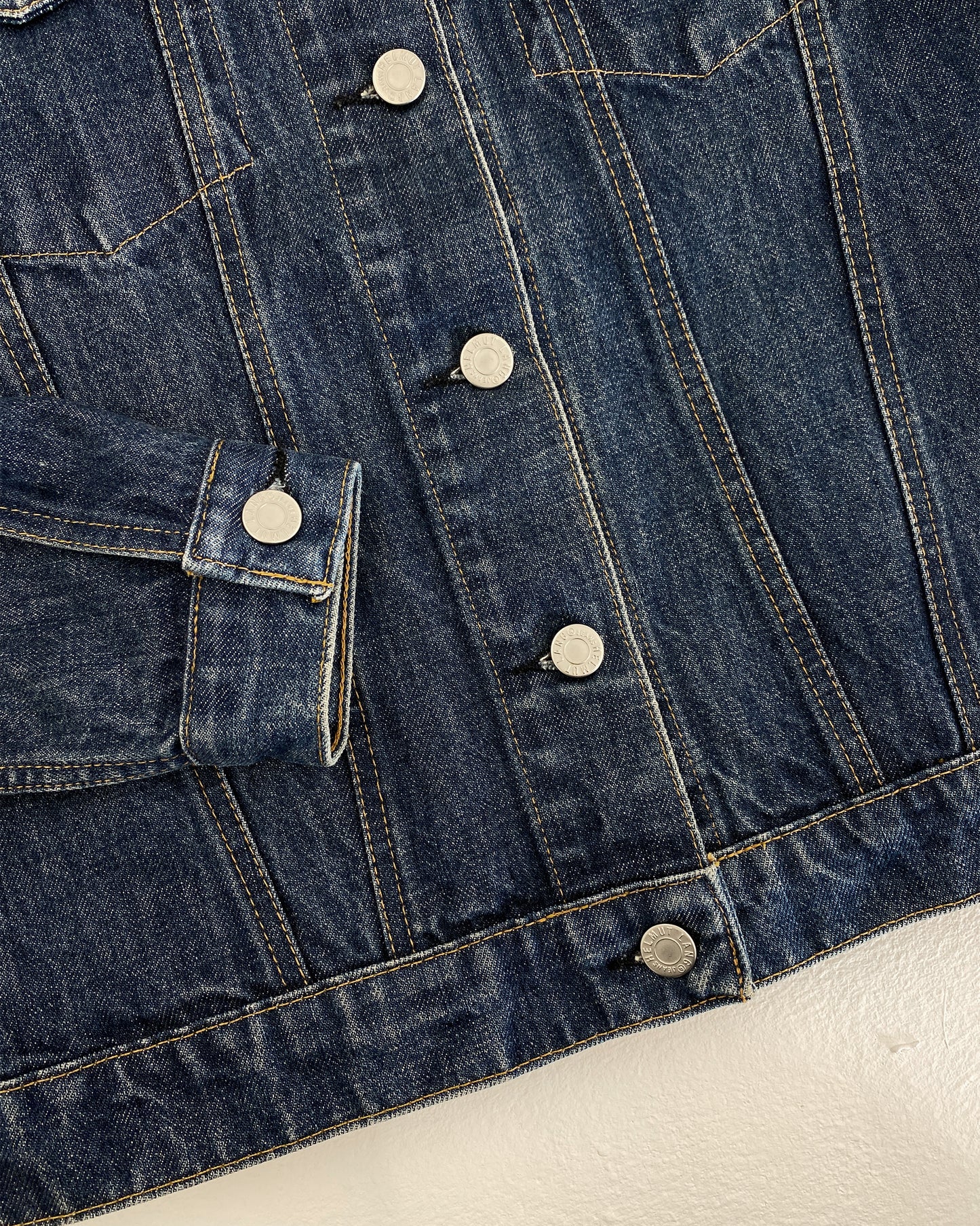 Helmut Lang 2000s Classic Denim Jacket Blue